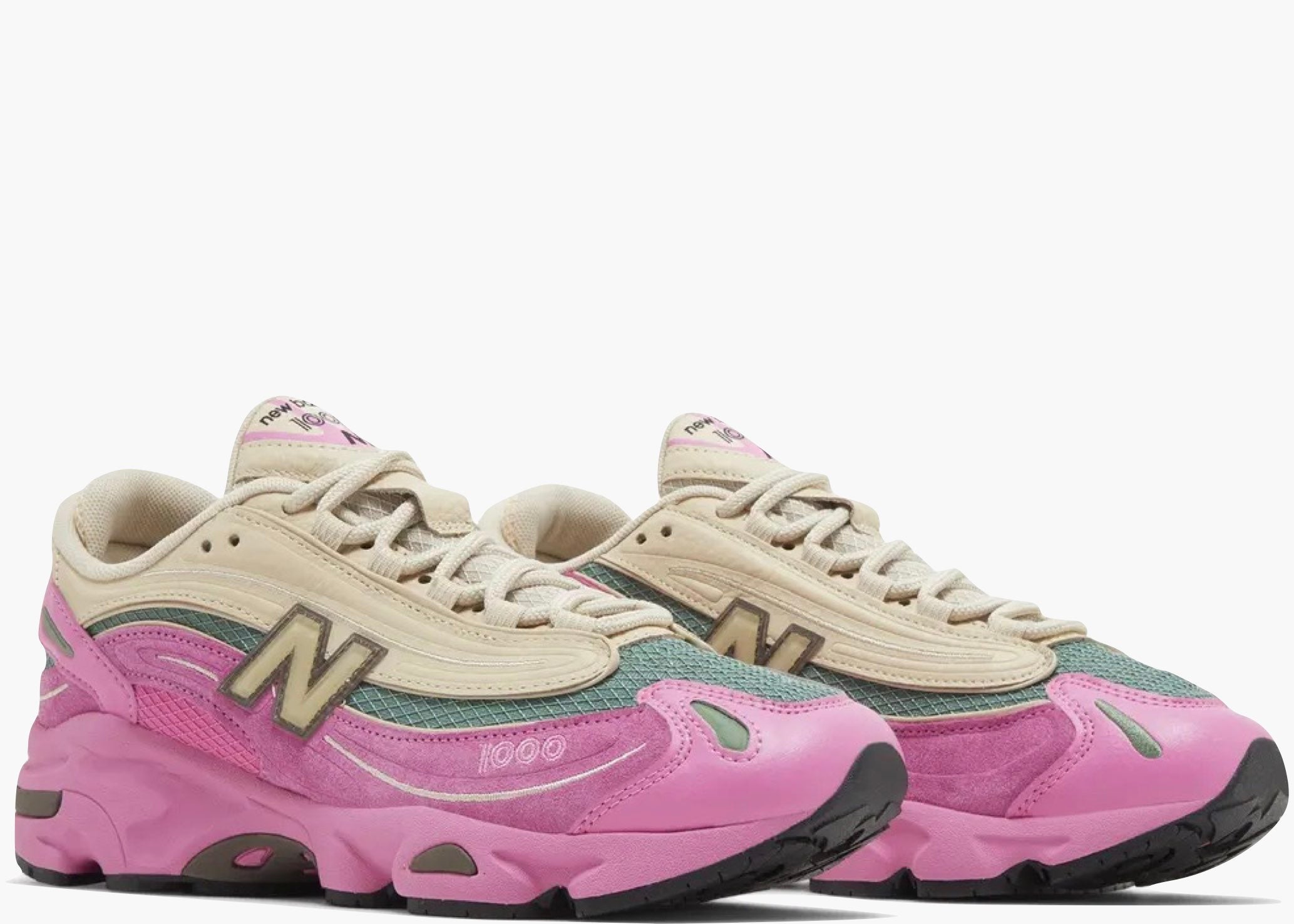 New Balance 1000 Tan Pink Green  M1000MC Hype Clothinga Limited Edition