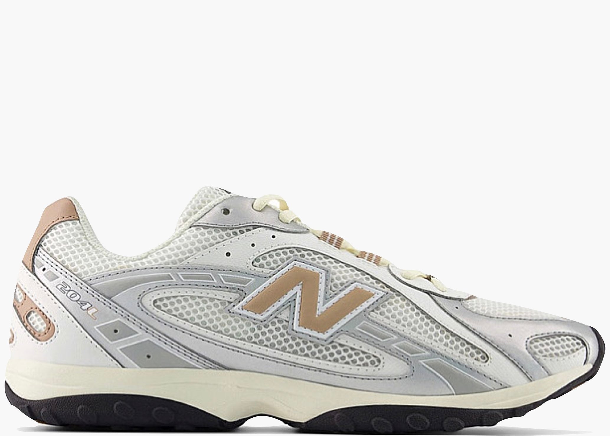 New Balance 204L Silver Metallic Flat Taupe U204LSWA Hype Clothinga Limited Edition