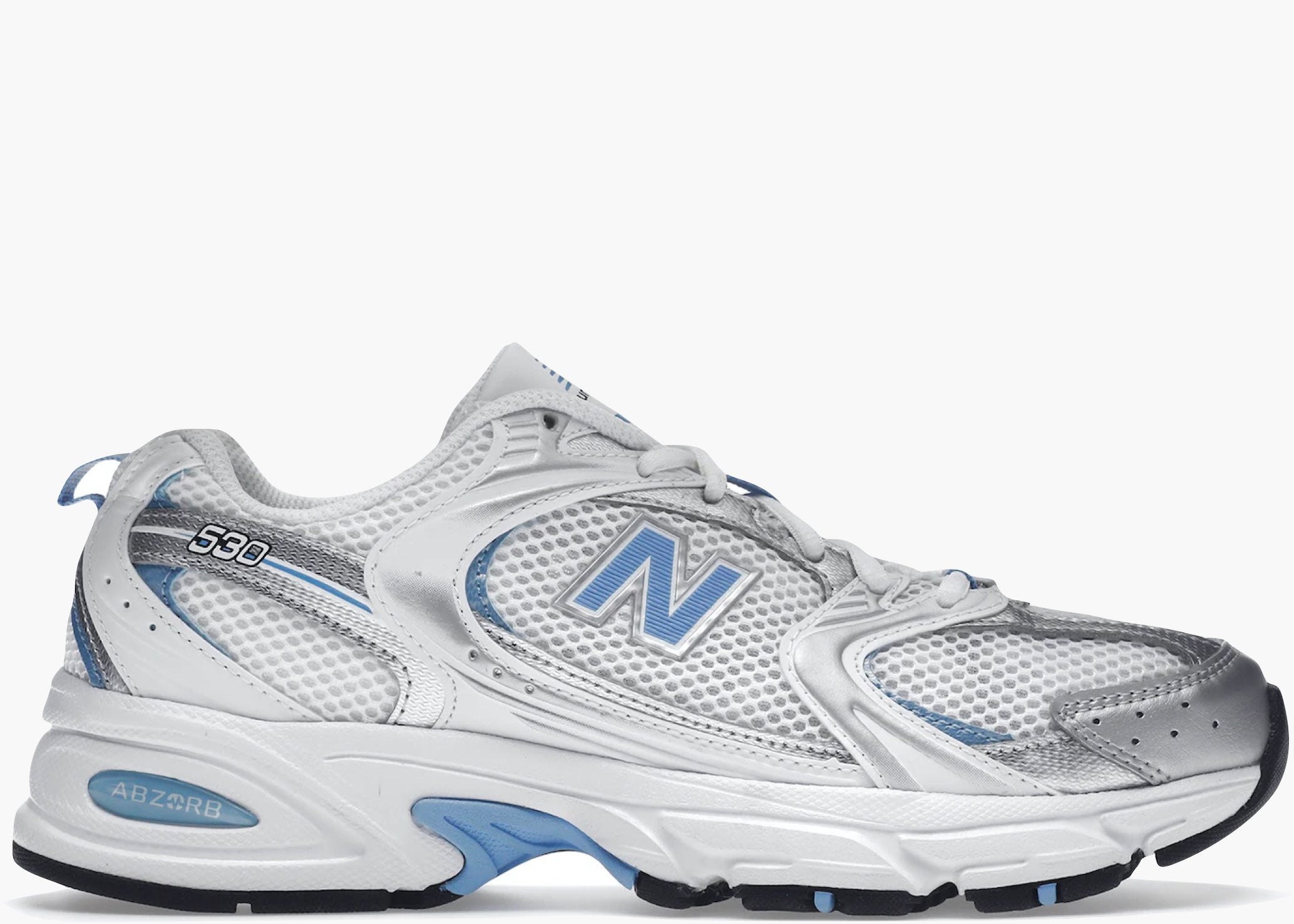 New Balance 530 White Carolina Blue Hype Clothinga Limited Edition