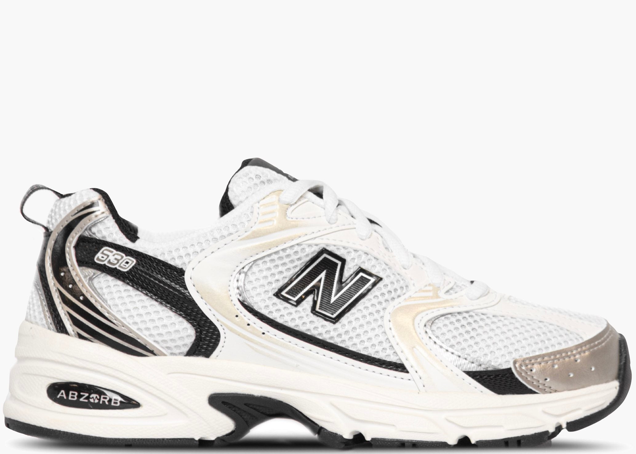 New Balance 530 White Light Gold Metallic Hype Clothinga Limited Edition