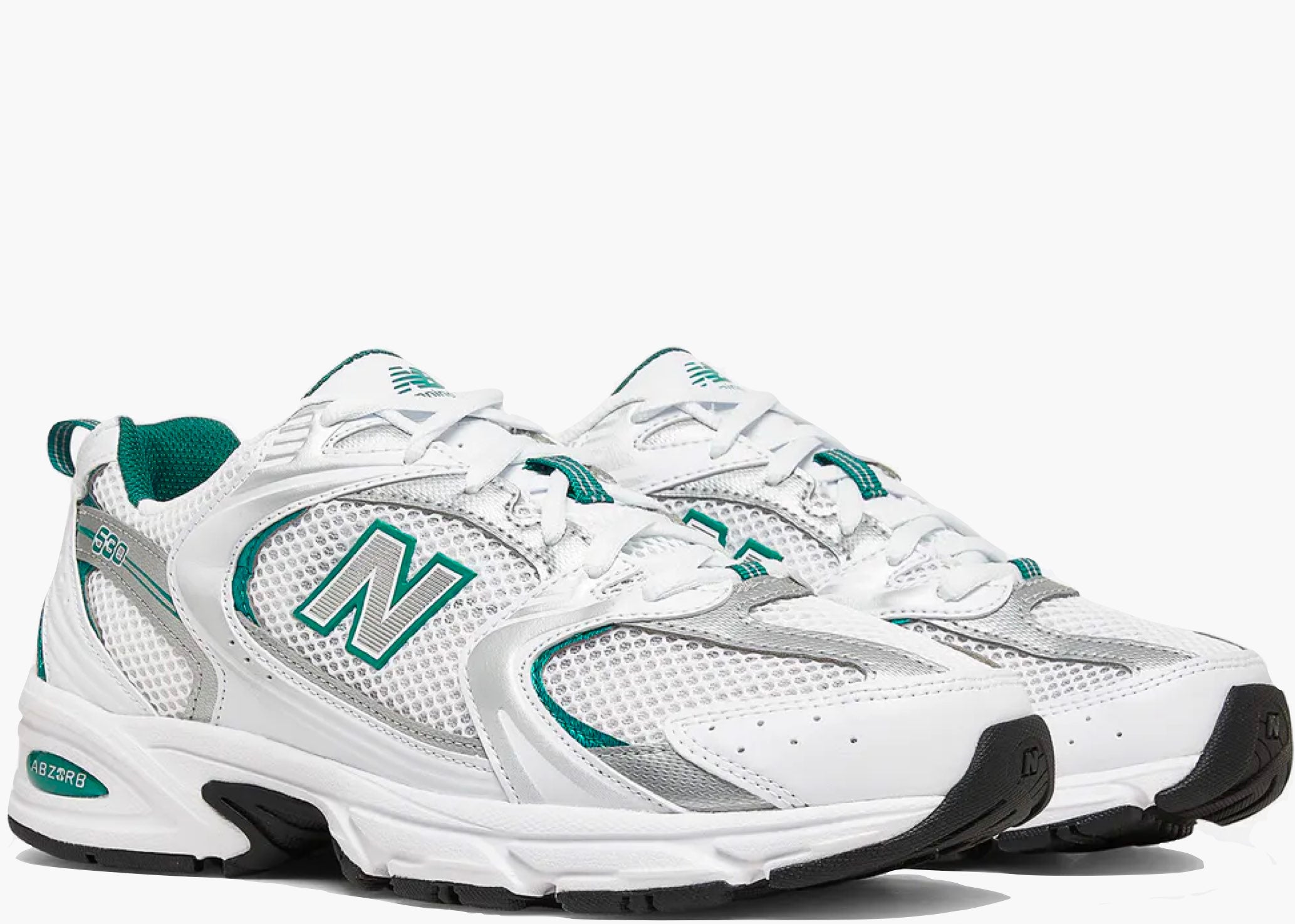 New Balance 530 White Silver Green Hype Clothinga Limited Edition