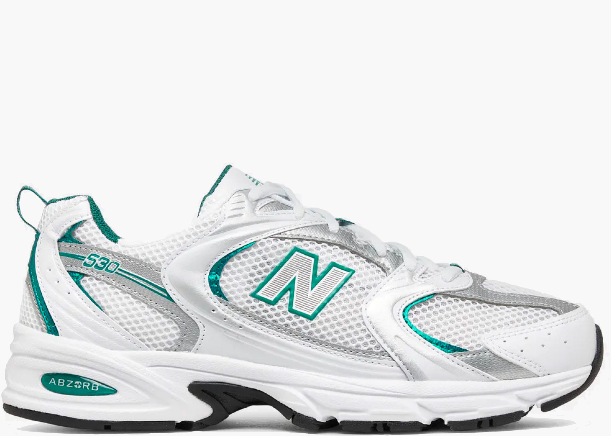 New Balance 530 White Silver Green Hype Clothinga Limited Edition