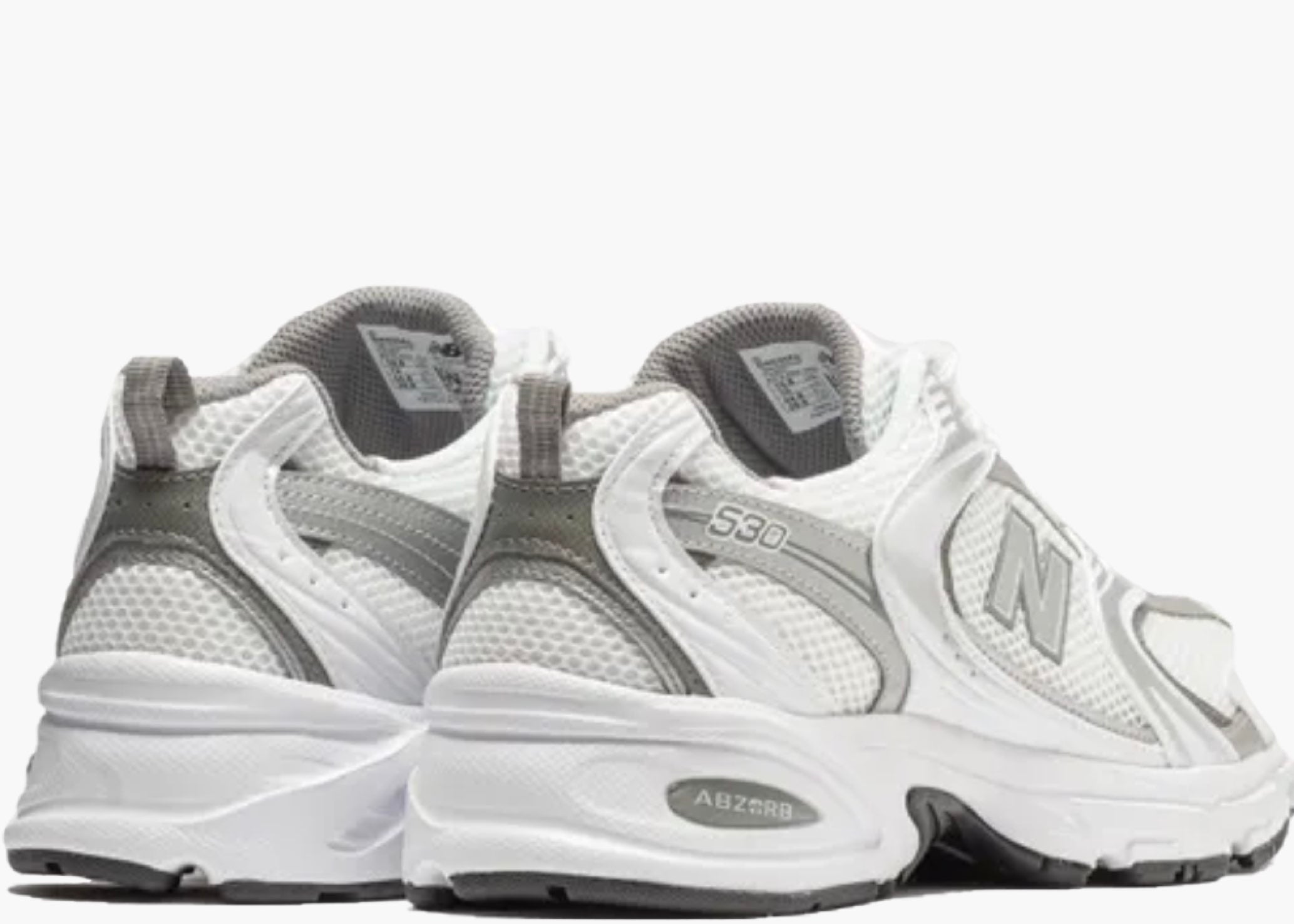 New Balance 530 White Silver Metallic Hype Clothinga Limited Edition