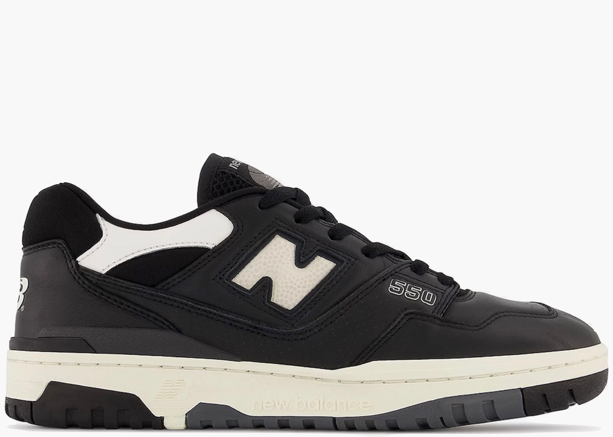 New Balance 550 Black Cream White | Hype Clothinga