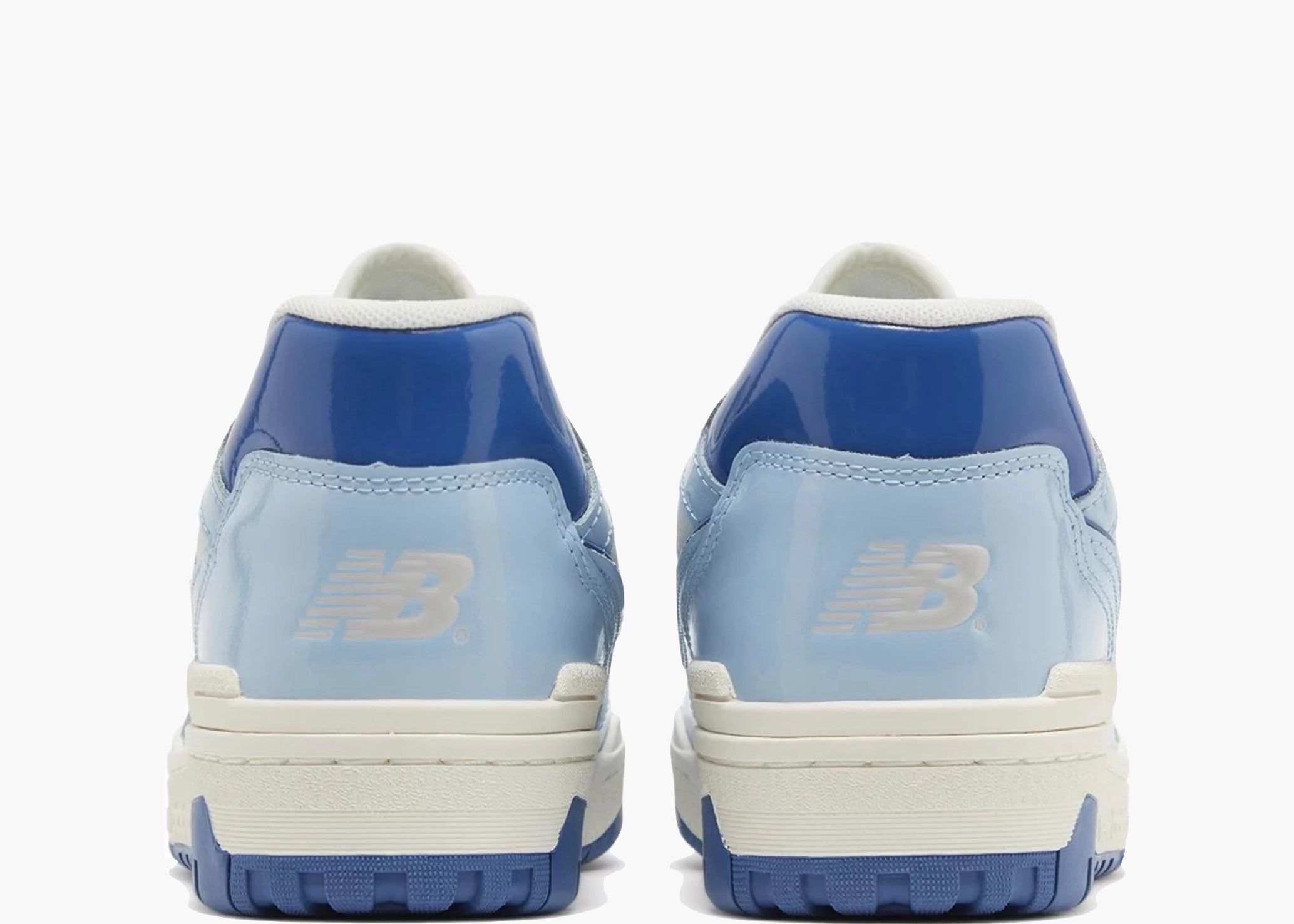 New Balance 550 Chrome Blue Patent BB550YKE Hype Clothinga Limited Edition