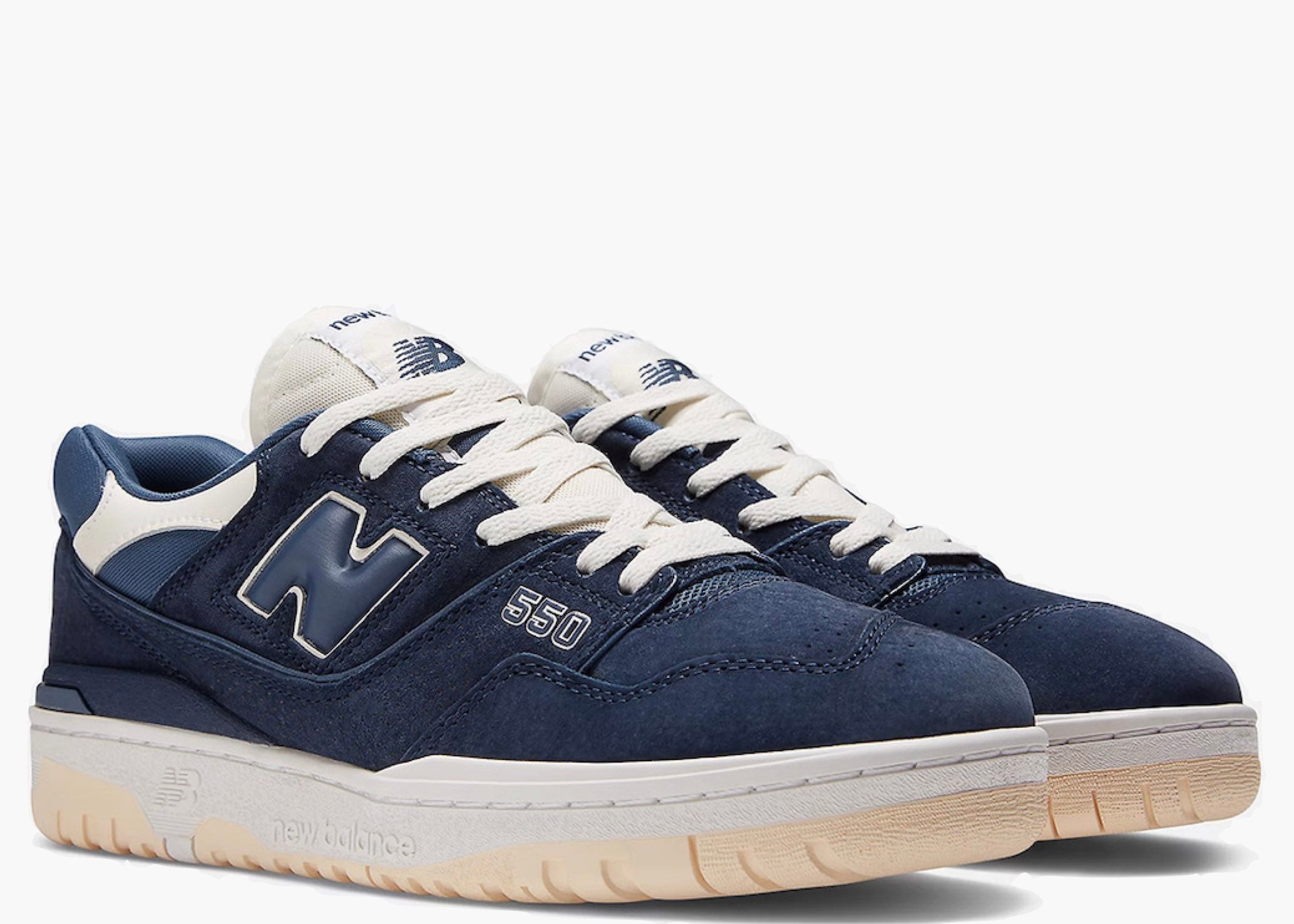New Balance 550 Natural Indigo Suede BB550SLA Hype Clothinga Limited Edition
