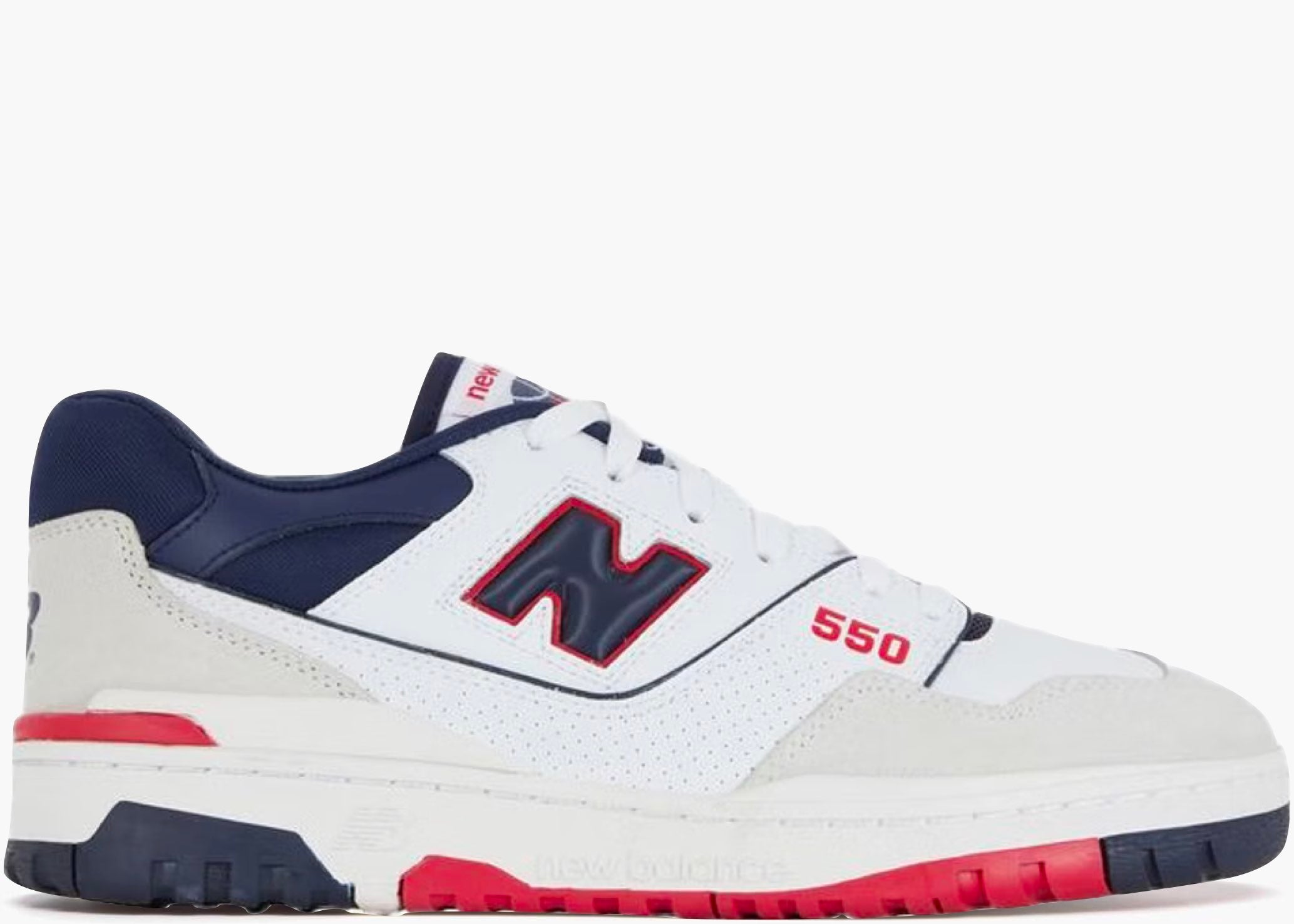 New Balance 550 Premium White Navy Red Hype Clothinga Limited Edition