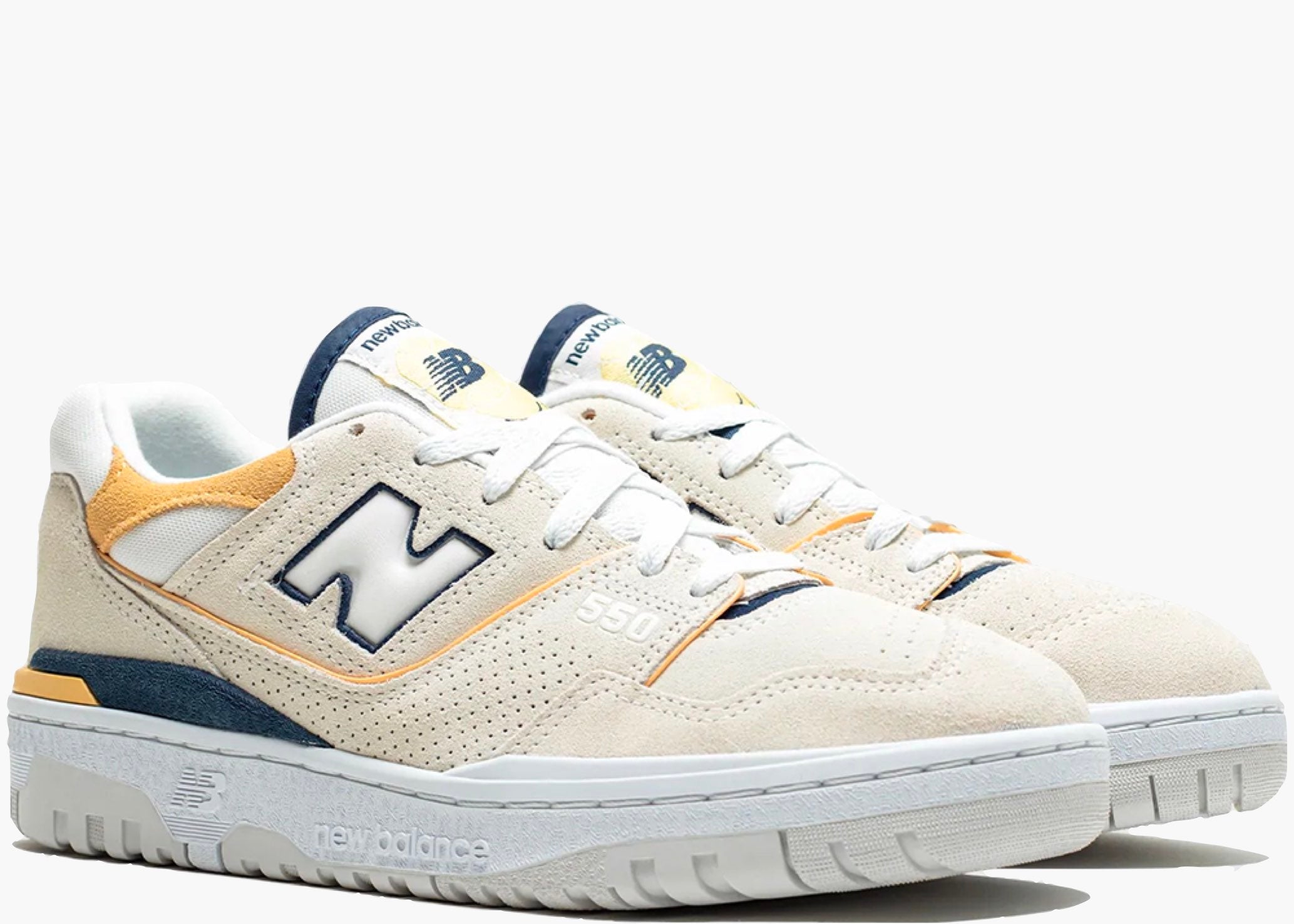 New Balance 550 Sea Salt Navy Raw Sugar (W) Hype Clothinga Limited Edition