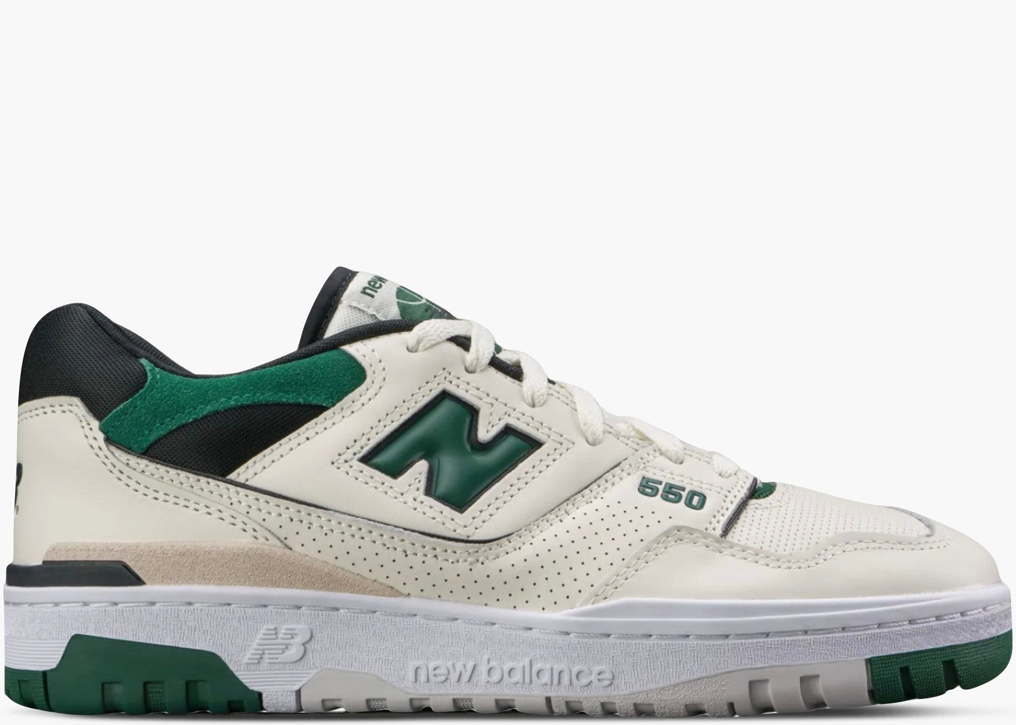 New Balance 550 Sea Salt Pine Green Hype Clothinga Limited Edition