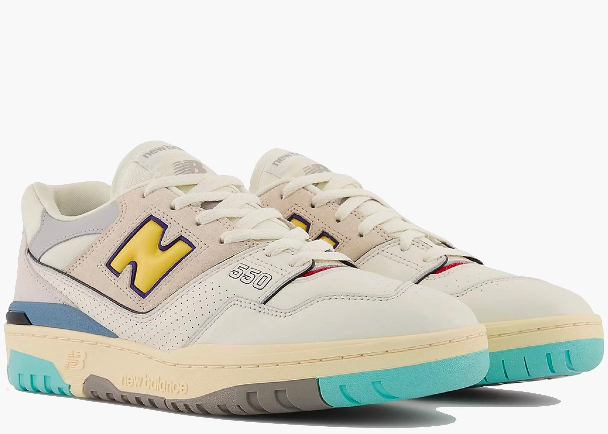 New Balance 550 Sea Salt Yellow Hype Cloothinga Limited Edition