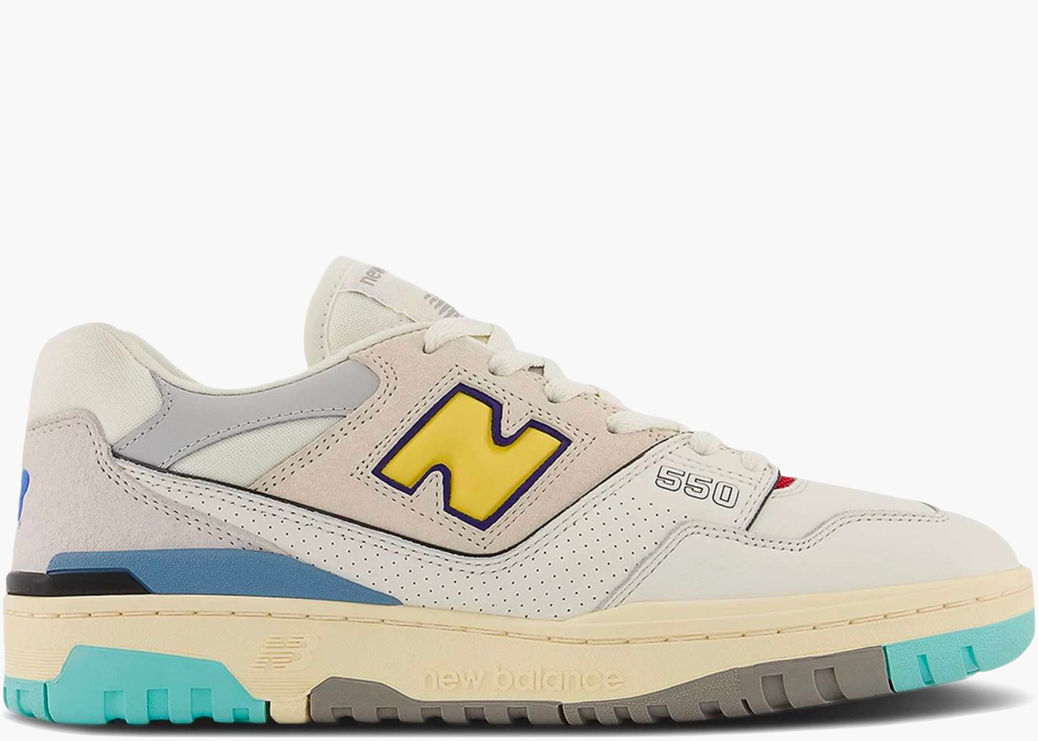 New Balance 550 Sea Salt Yellow Hype Cloothinga Limited Edition