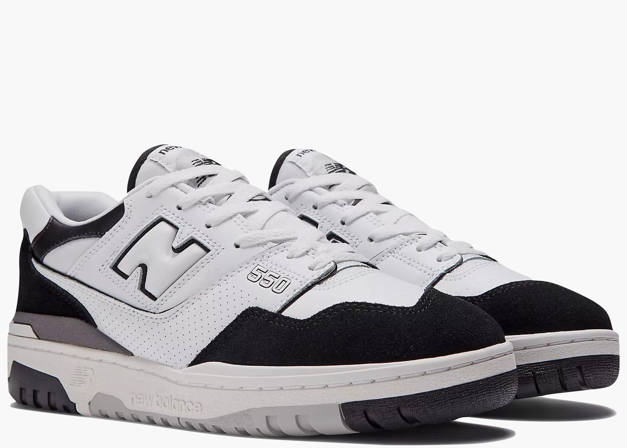 New Balance 550 White Black Rain Cloud | Hype Clothinga