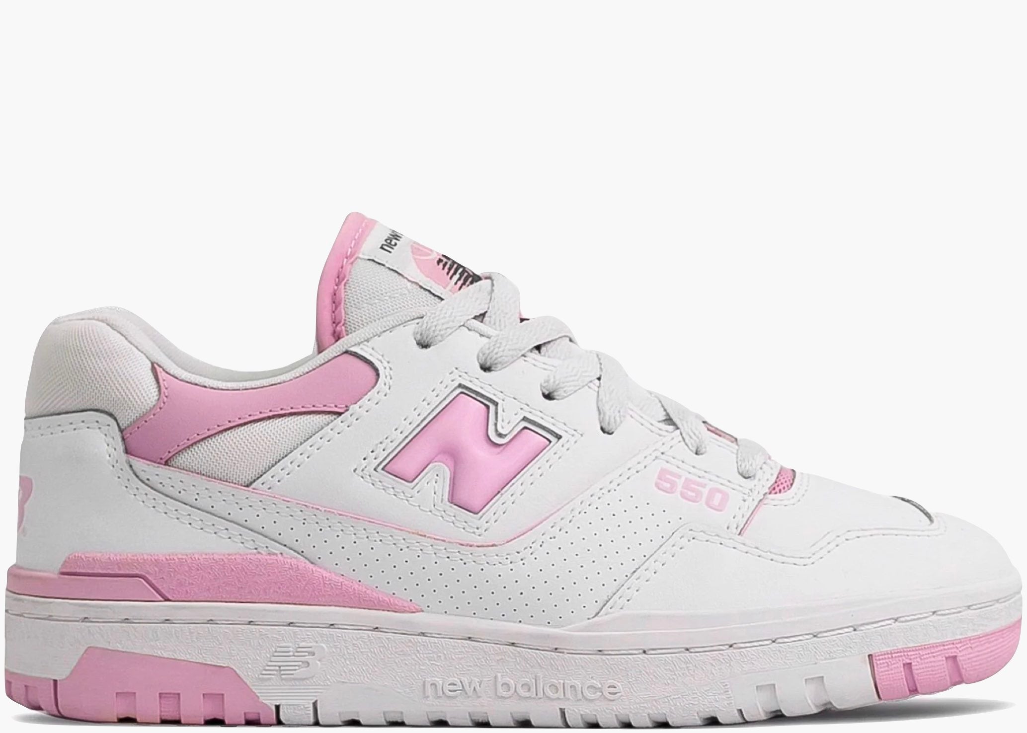 New Balance 550 White Bubblegum Pink (W) Hype Clothinga Limited Edition