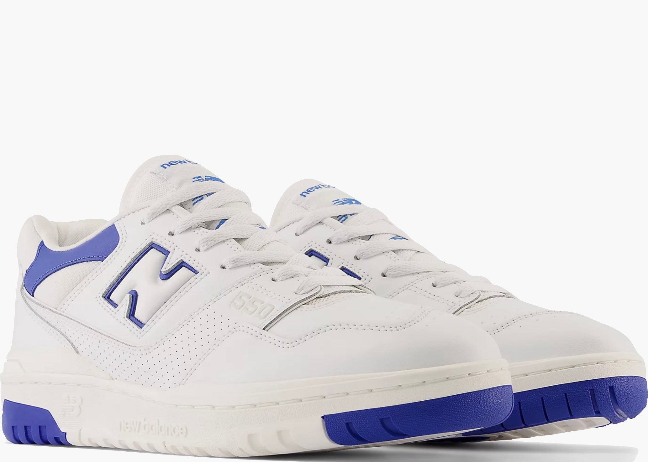 New Balance 550 White Cobalt Blue BB550SWC Hype Clothinga Limited Edition
