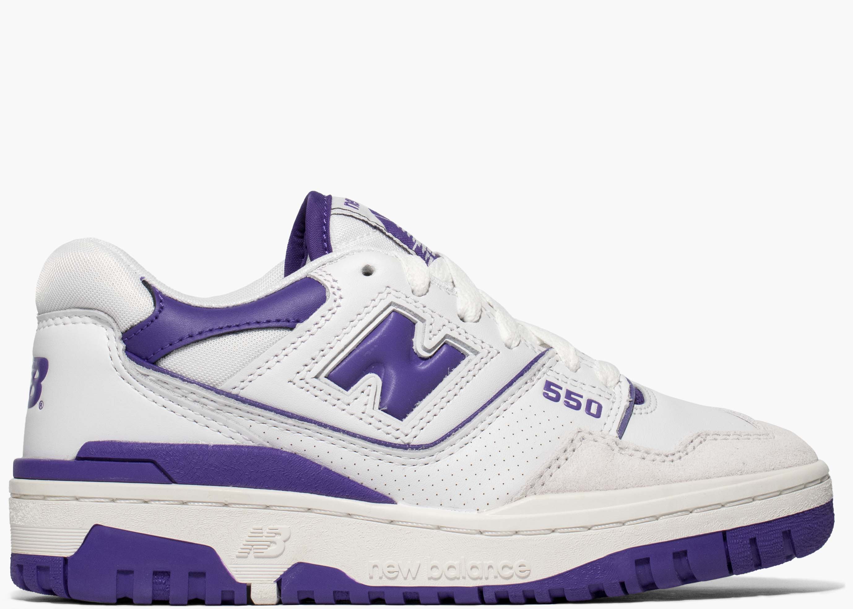 New Balance 550 White Purple Hype Clothinga Limited Edition