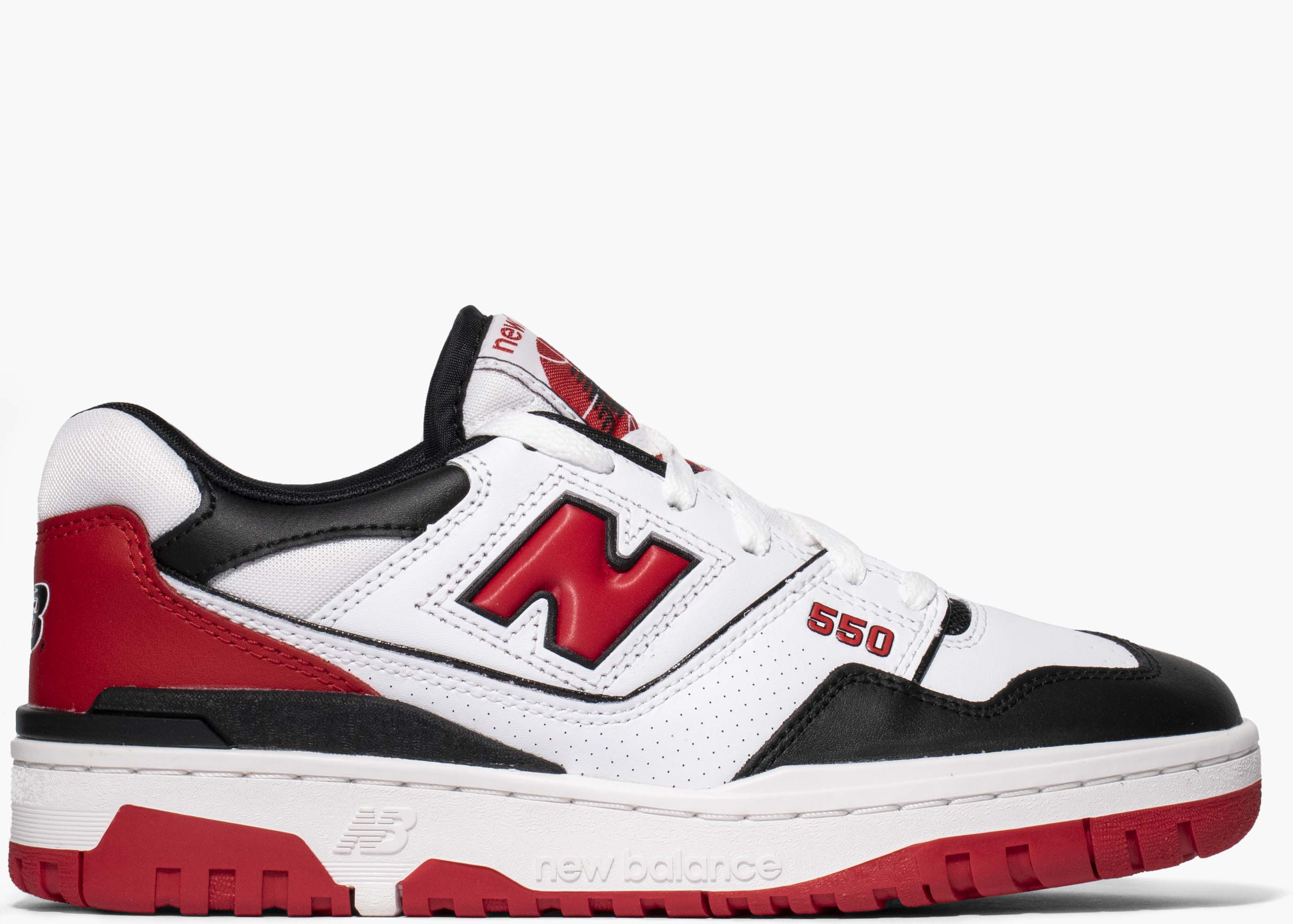 New Balance 550 White Red Black BB550HR1 Hype Clothinga Limited Edition