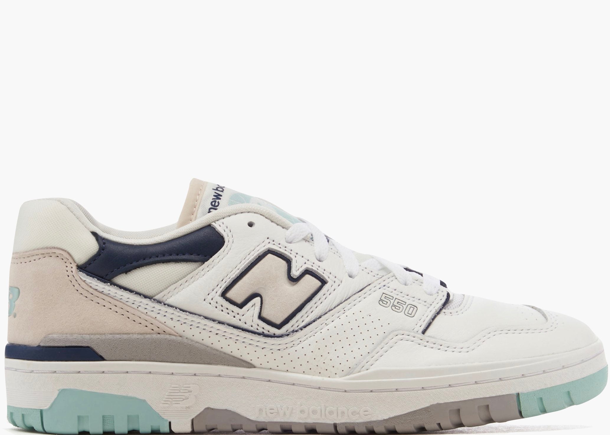 New Balance 550 White Winter Fog Navy BB550WCA Hype Clothinga Limited Edition