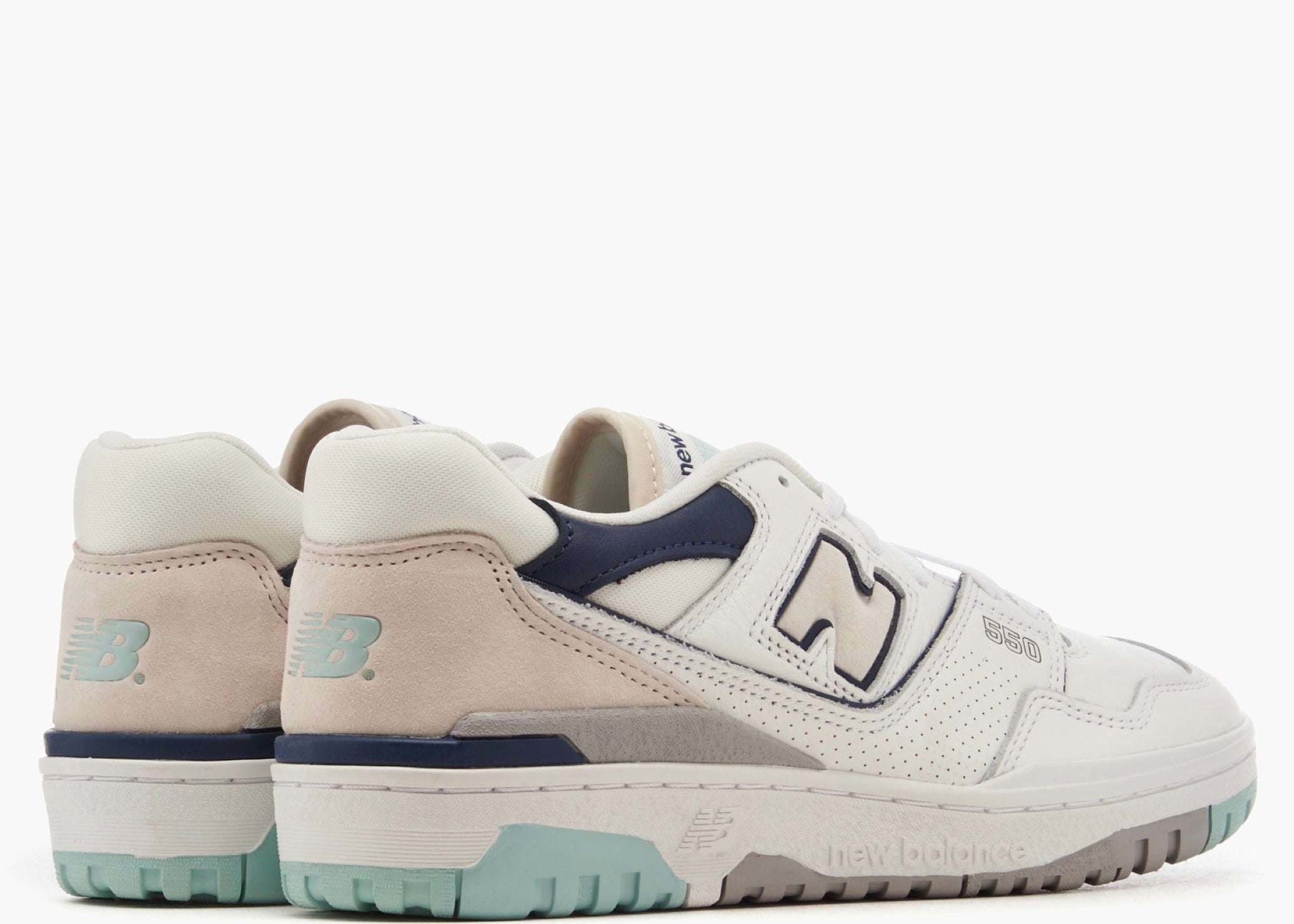 New Balance 550 White Winter Fog Navy BB550WCA Hype Clothinga Limited Edition
