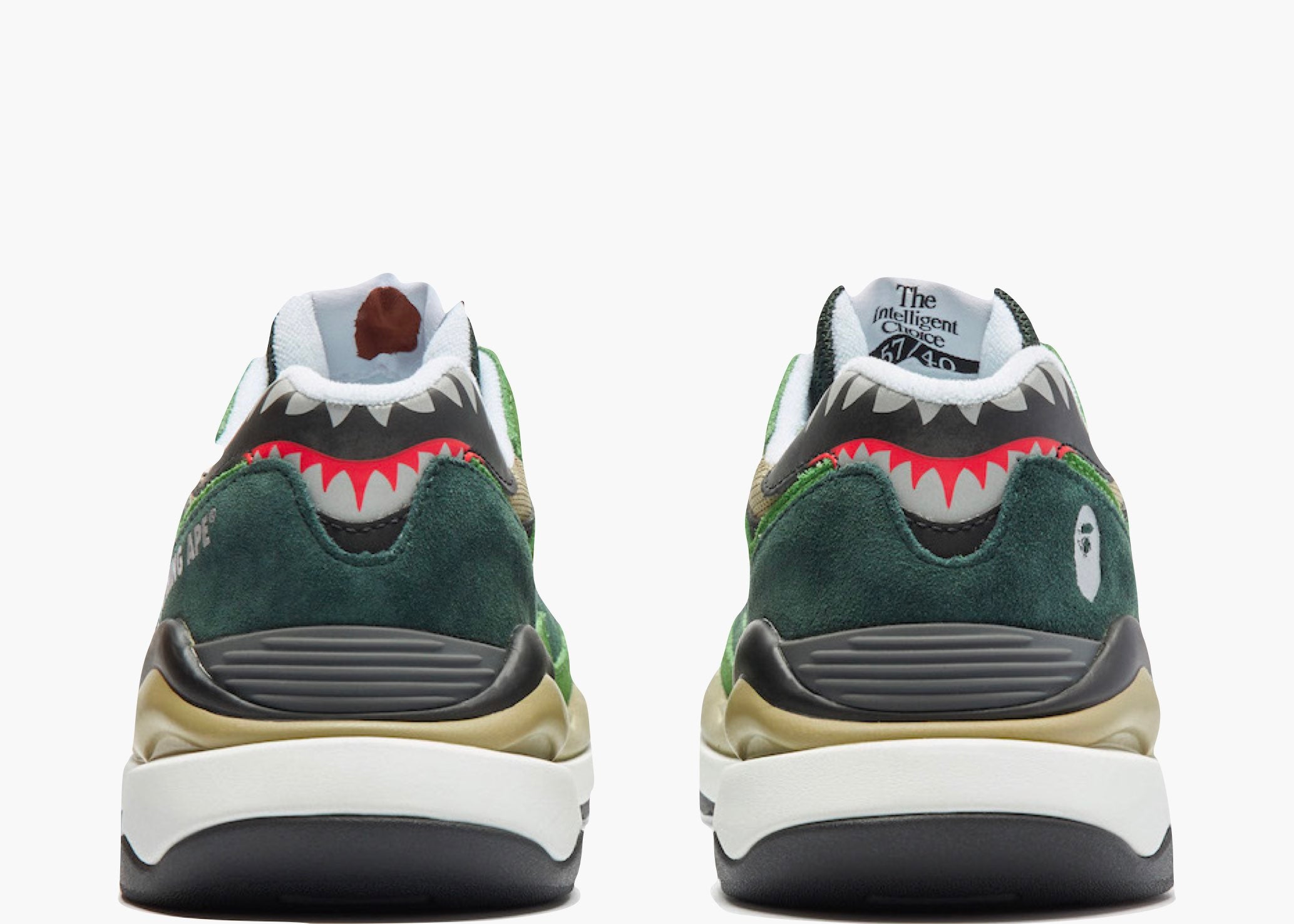 New Balance 57/40 BAPE Green Hype clothinga Limited Edition