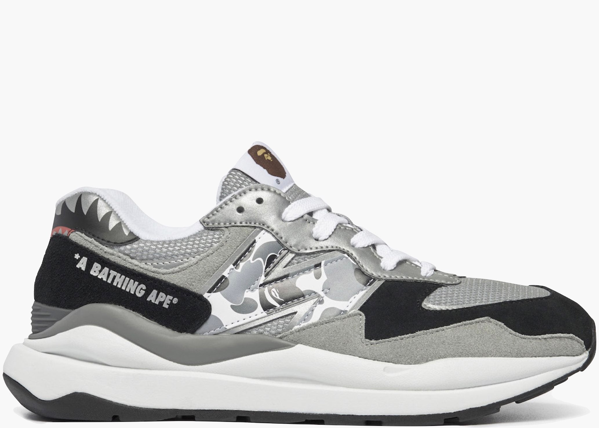 New Balance 57/40 BAPE Grey Hype clothinga Limited Edition