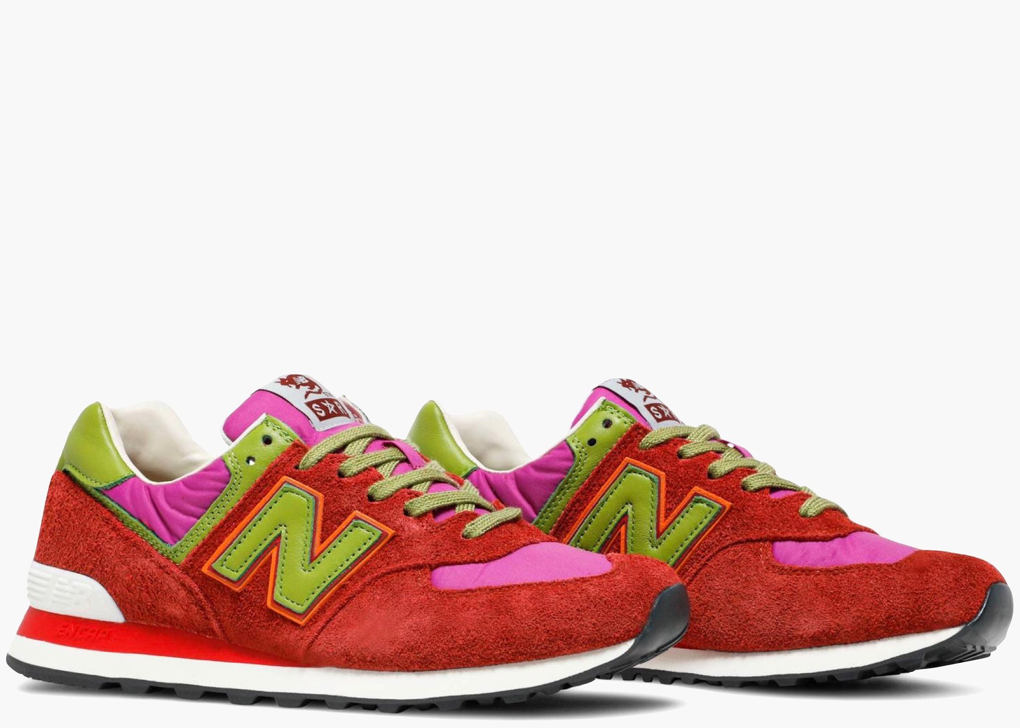 New Balance 574 Stray Rats Red ML574RAT Hype Clothinga