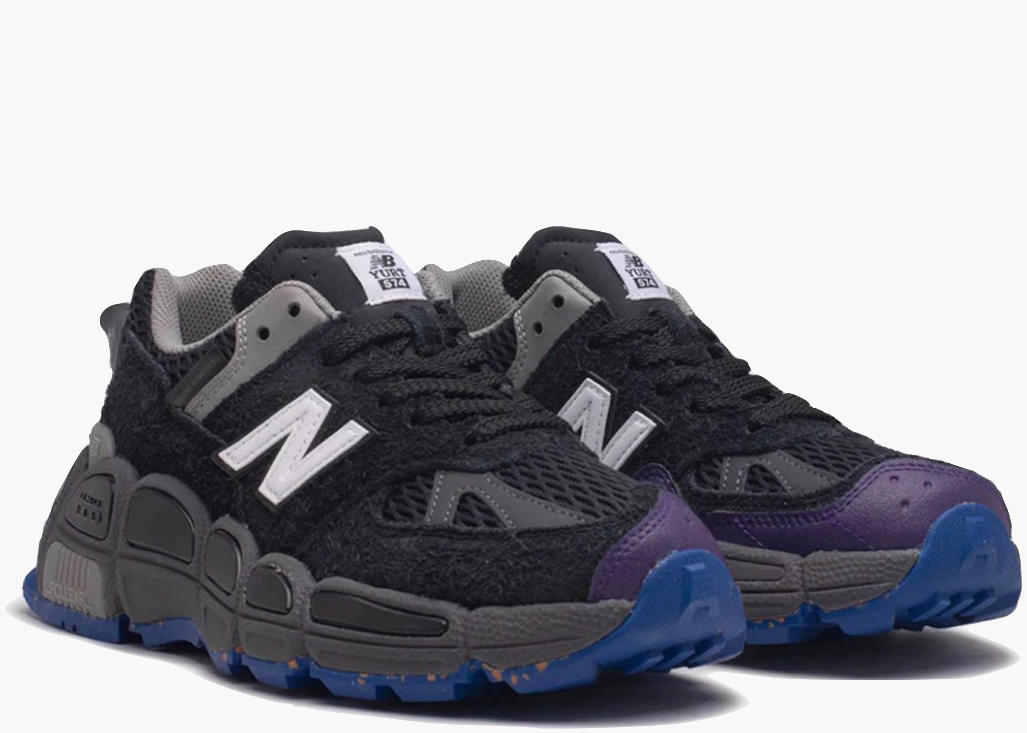 New Balance 574 YURT Salehe Bembury Universal Communication Black Plum Hype clothinga Limited Edition