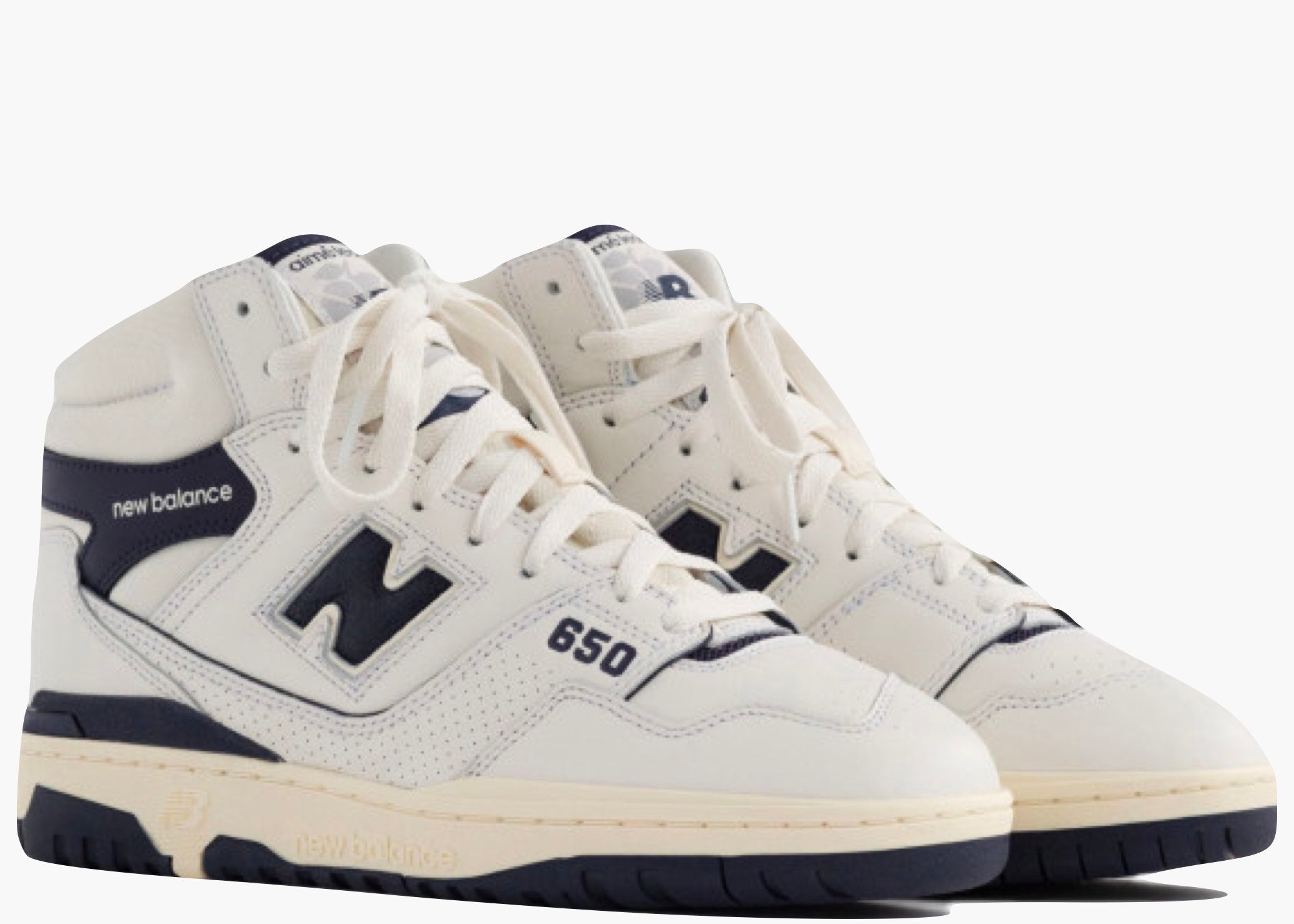 New Balance 650R Aime Leon Dore White Navy Hype Clothinga Limited Edition
