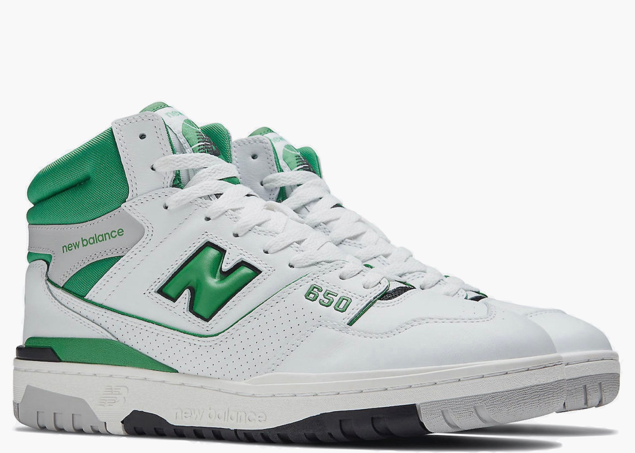 New Balance 650R White Green BB650RWG Hype Clothinga Limited Edition