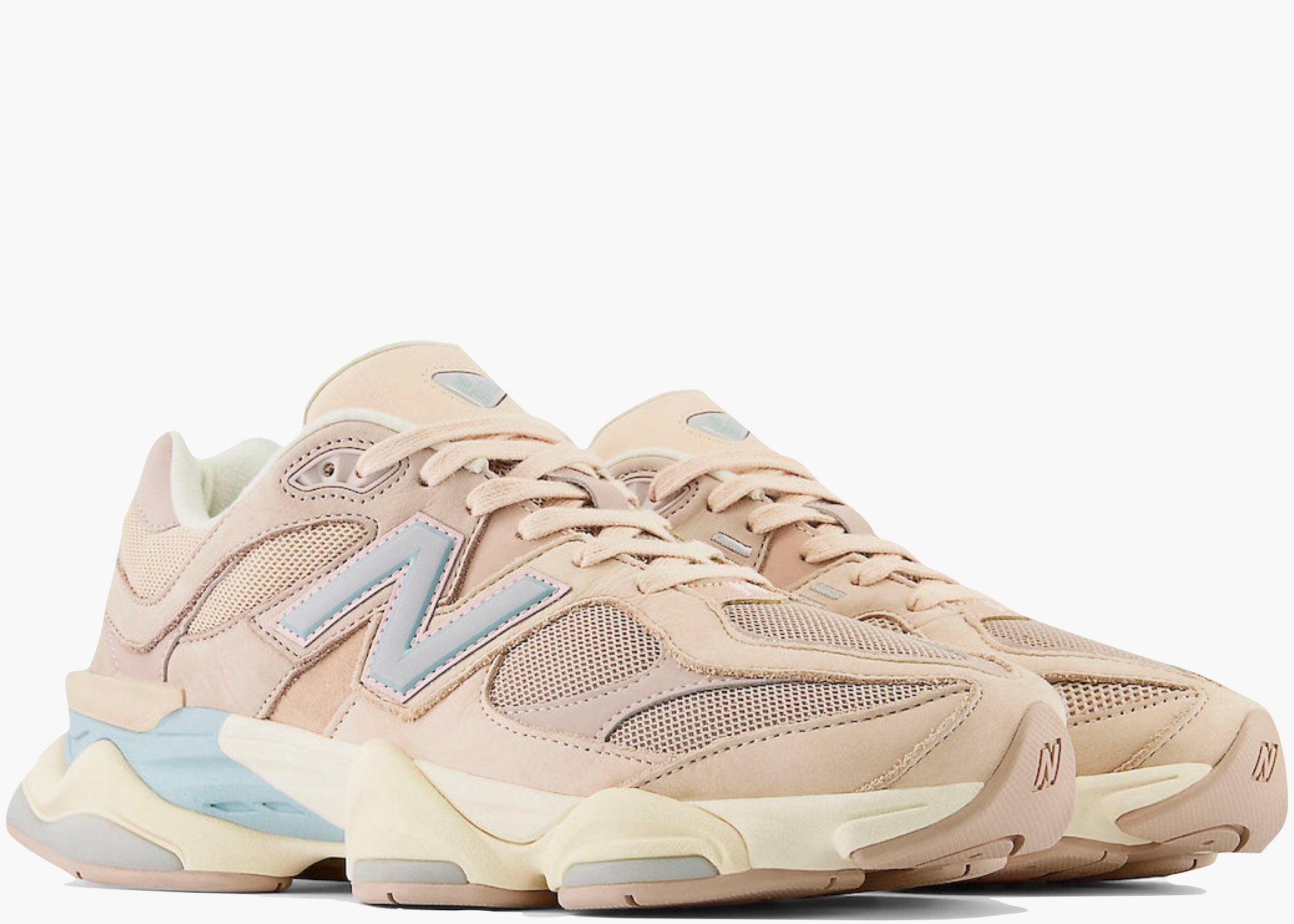 New Balance 9060 Ivory Cream Pink Sand Hype Clothinga Limited Edition