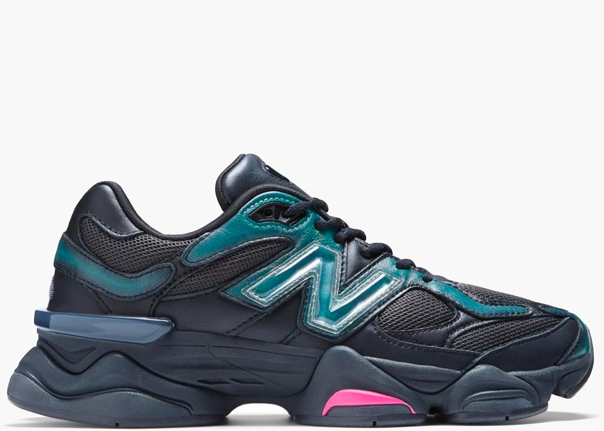 New Balance 9060 Mowalola Burglarwear Black Teal Pink Hype Clothinga Limited Edition
