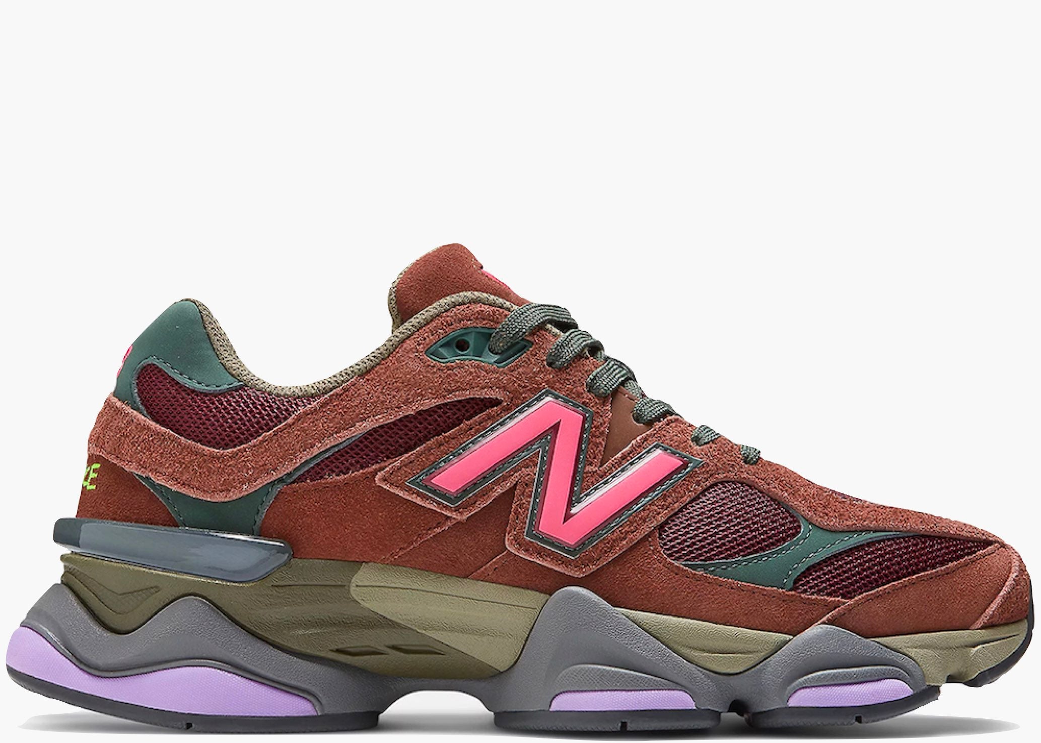 New Balance 9060 Rich Oak Burgundy  U9060BUR Hype Clothinga Limited Edition