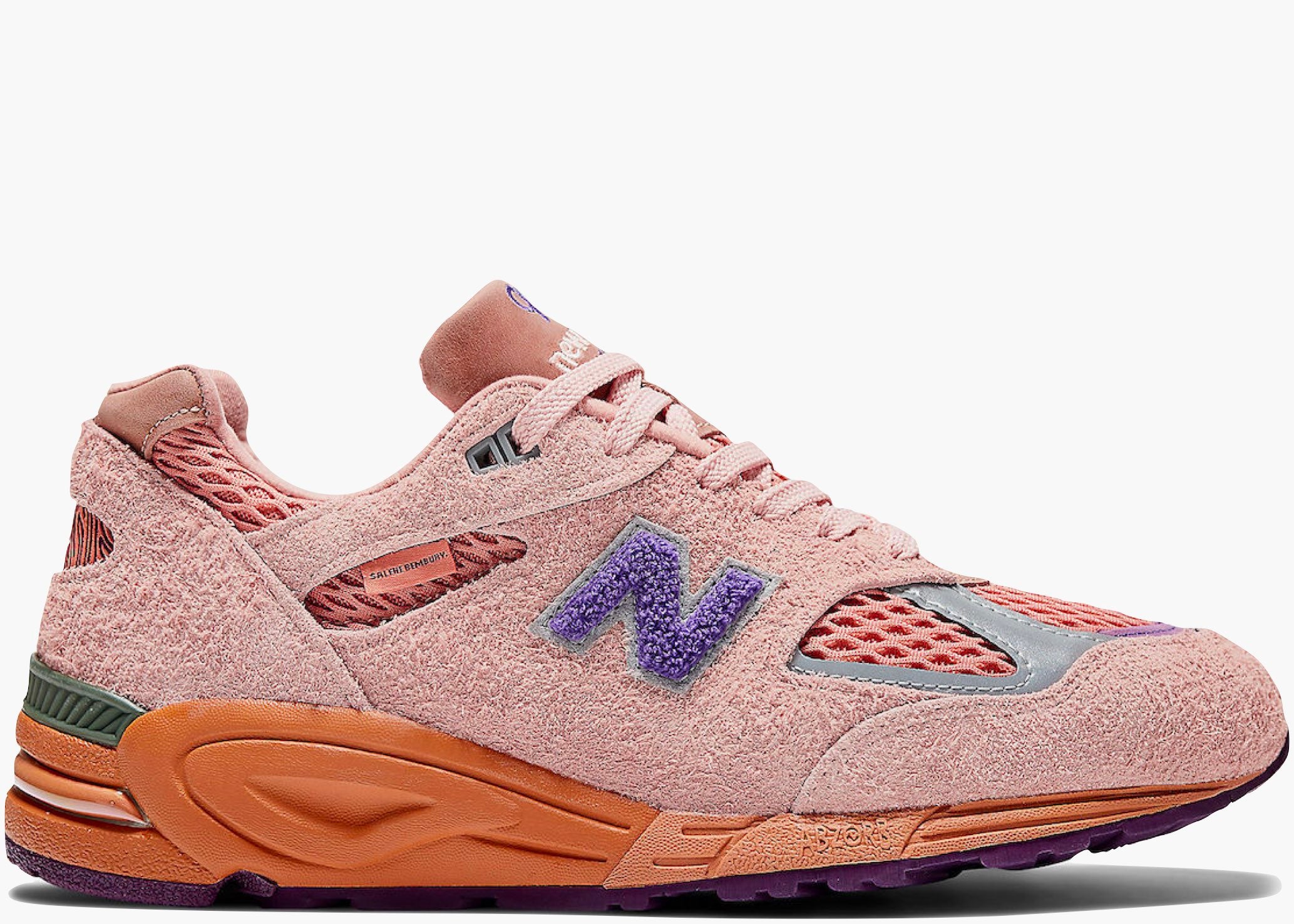 New Balance 990v2 Salehe Bembury Sand Be The Time Hype Clothinga Limited Edition