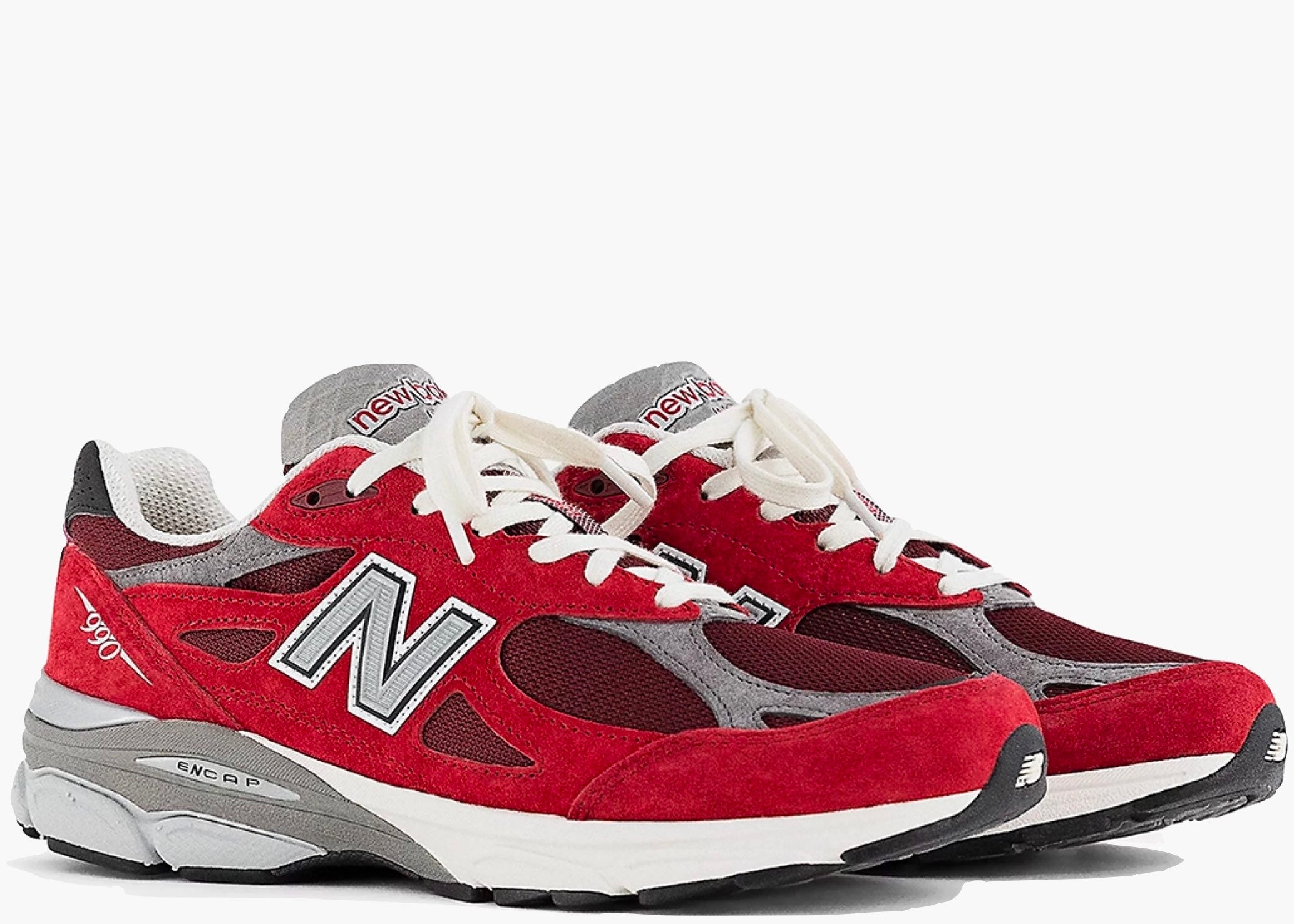 New Balance 990v3 MiUSA Teddy Santis Scarlet Hype Clothinga Limited Edition