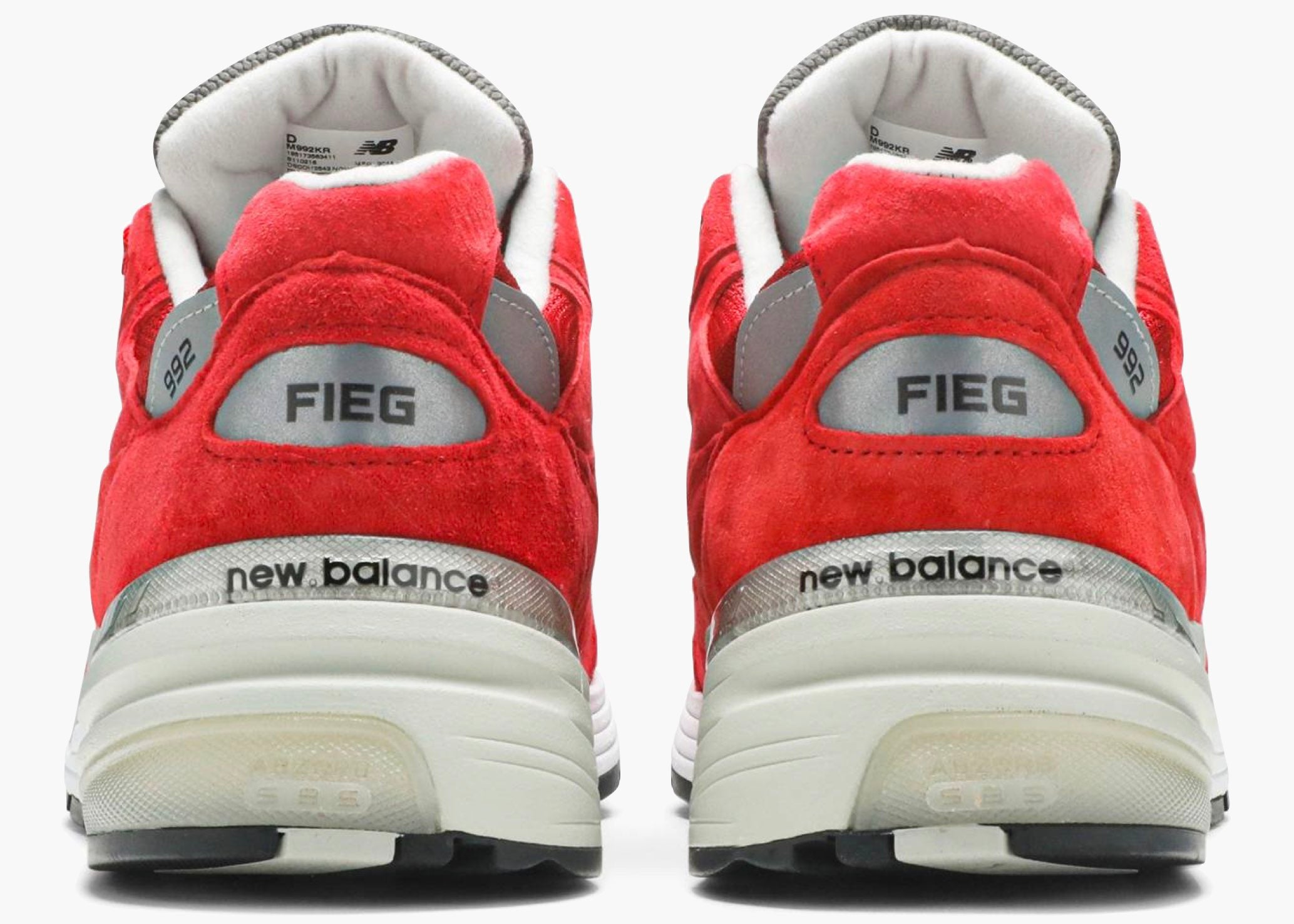New Balance 992 Kith Kithmas Red
