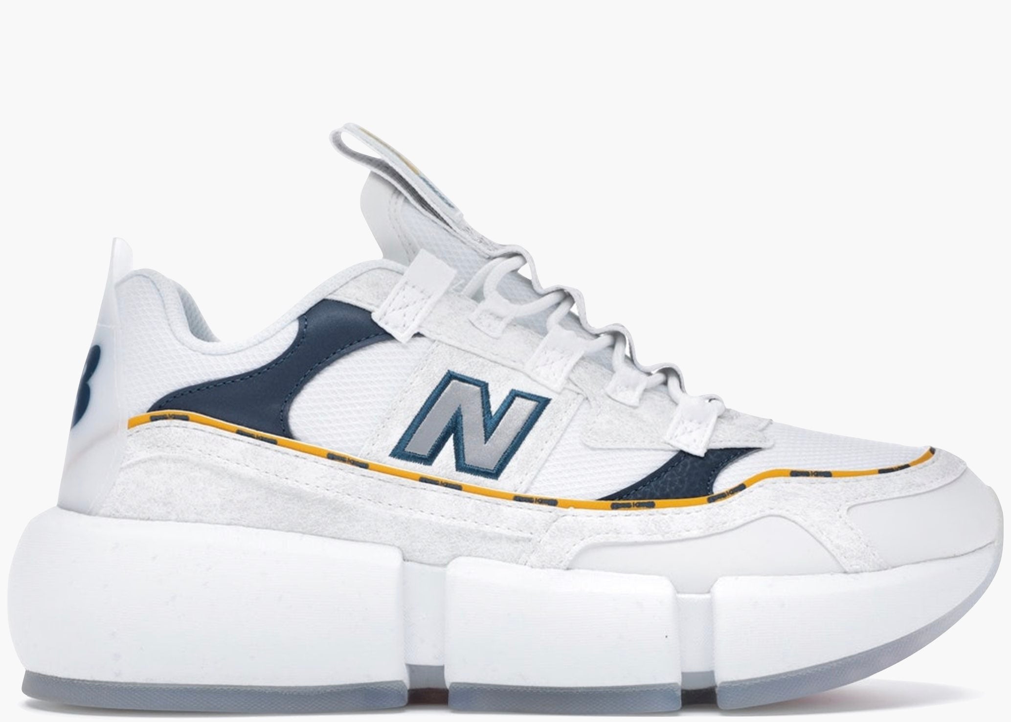 New Balance Vision Racer Jaden Smith White Navy Yellow MSVRCJSG Hype Clothinga