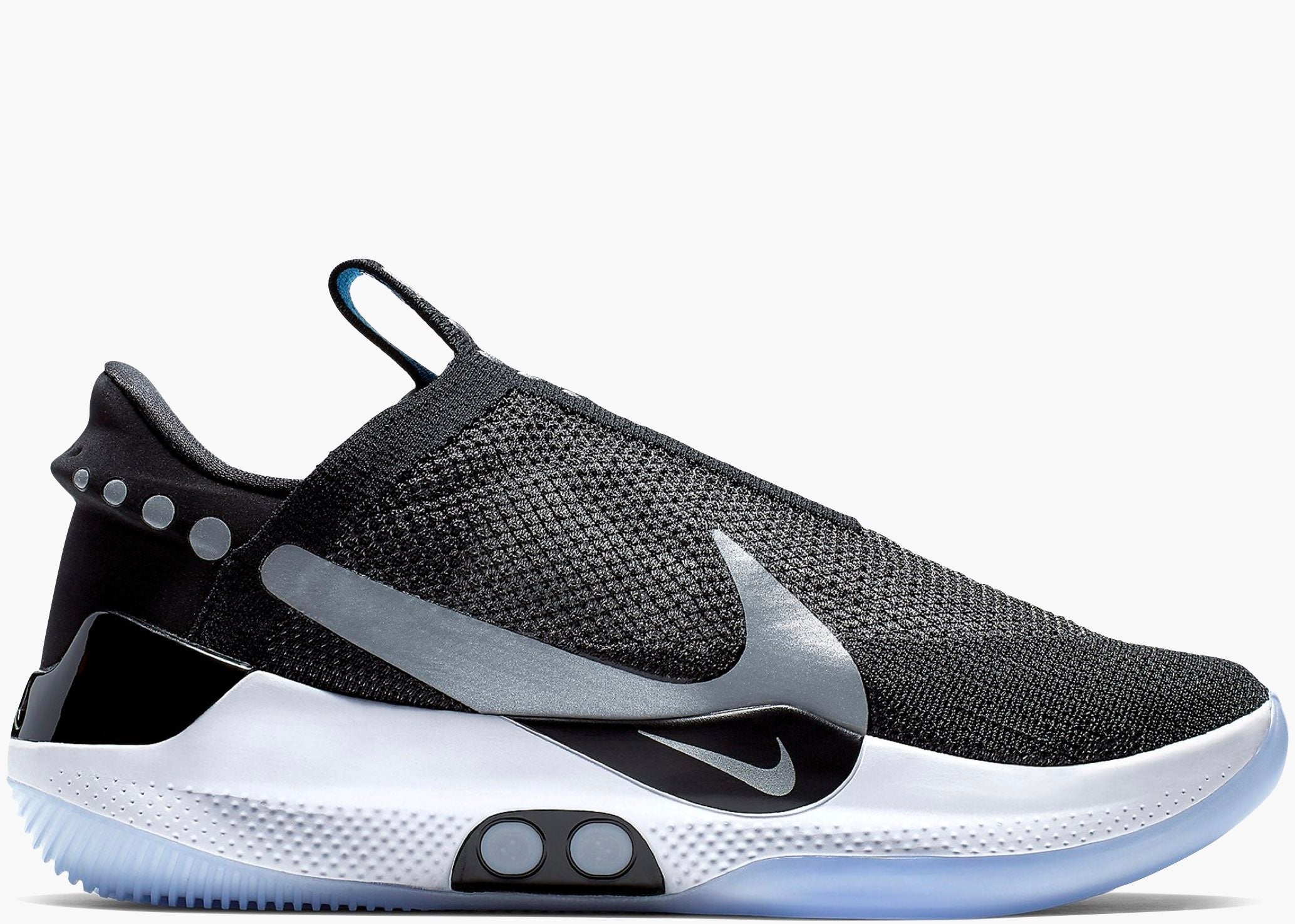 Nike Adapt Bb Black Pure Platinum (UK Charger) CJ4999-001 Hype Clothinga