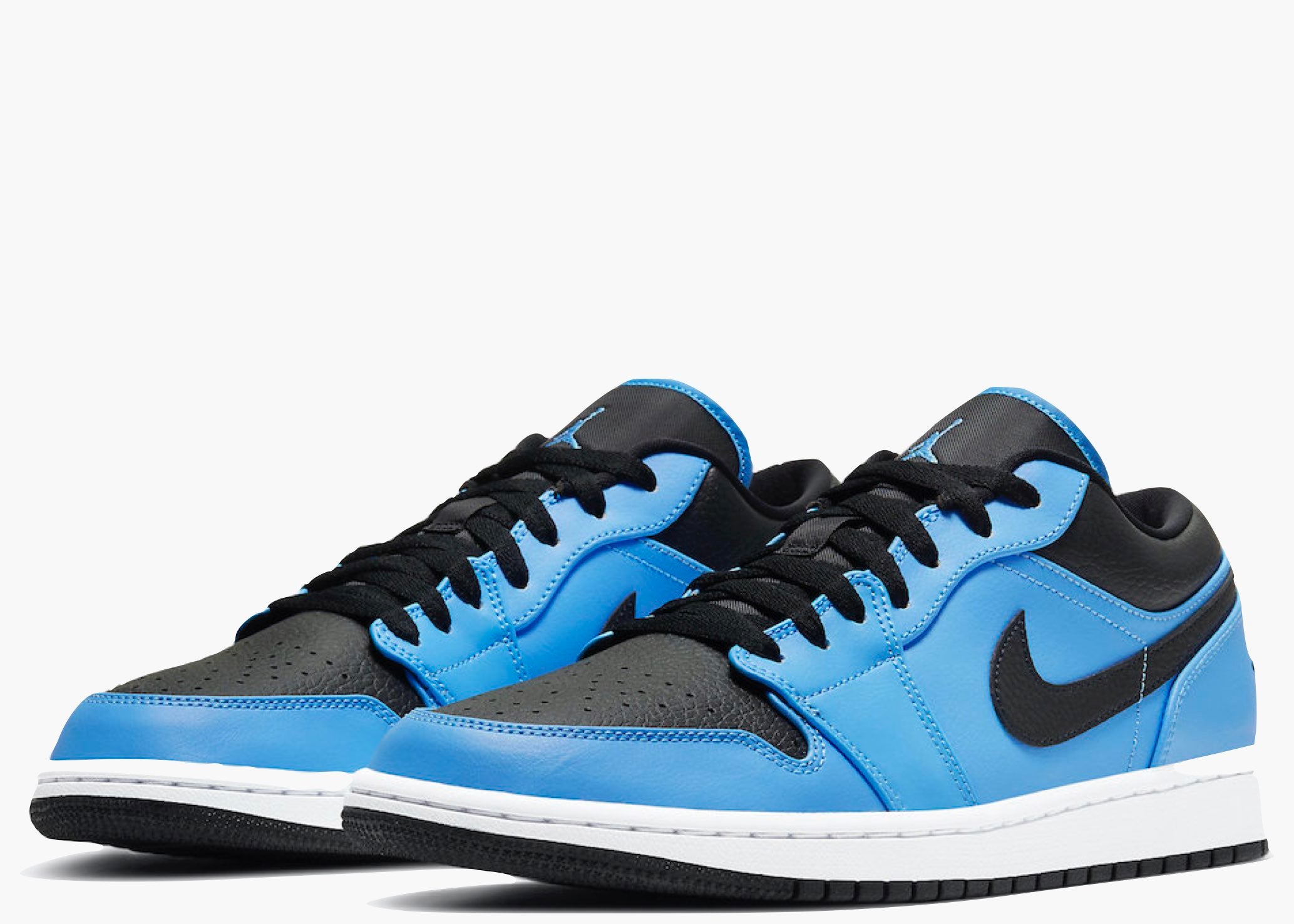 Nike AirJordan 1 Low Laser Blue Black 553558-403 Hype Clothinga Limited Edition