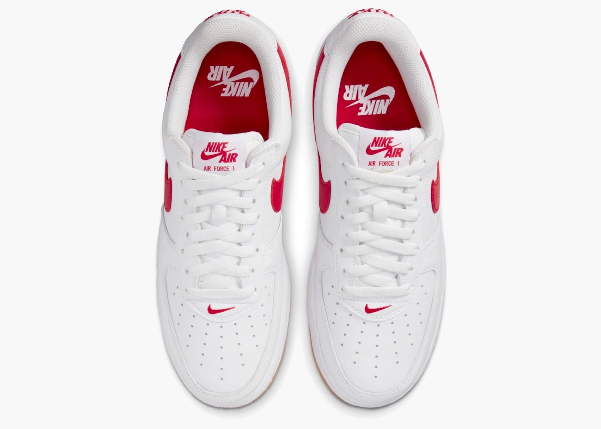 Nike Air Force 1 '07 Low Color of the Month University Red Gum Hype clothinga Limited Edition