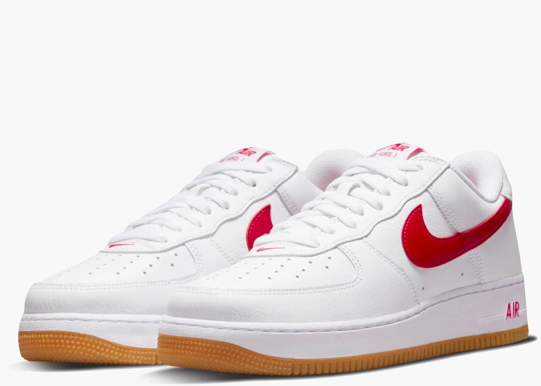 Nike Air Force 1 '07 Low Color of the Month University Red Gum Hype clothinga Limited Edition