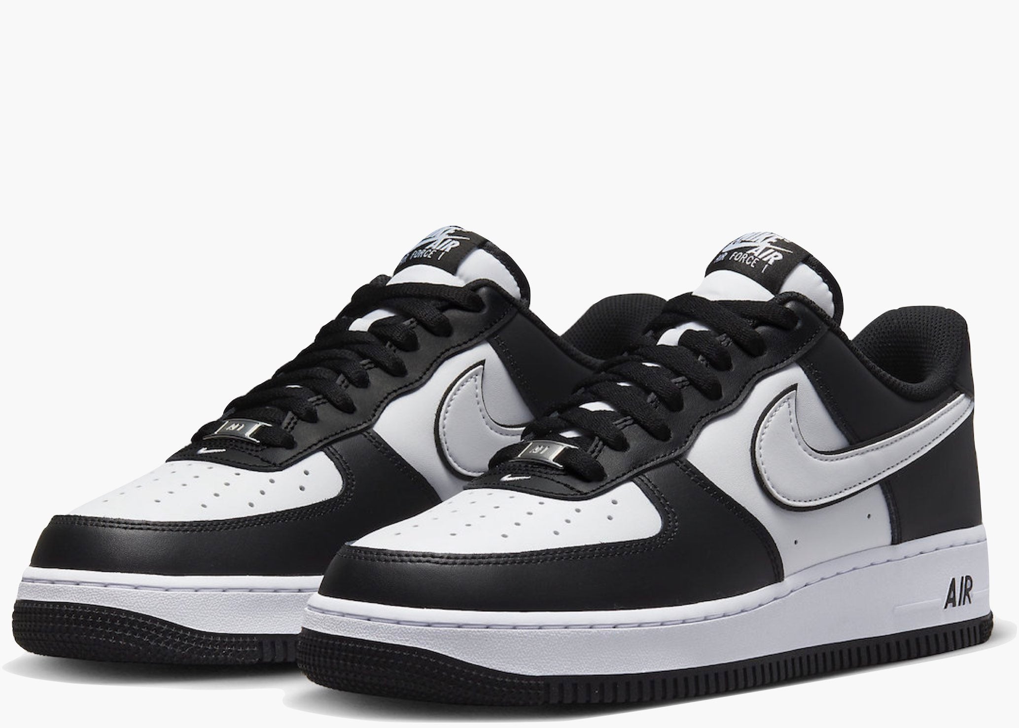 Nike Air Force 1 '07 Low White Swoosh Panda Hype Clothinga Limited Edition