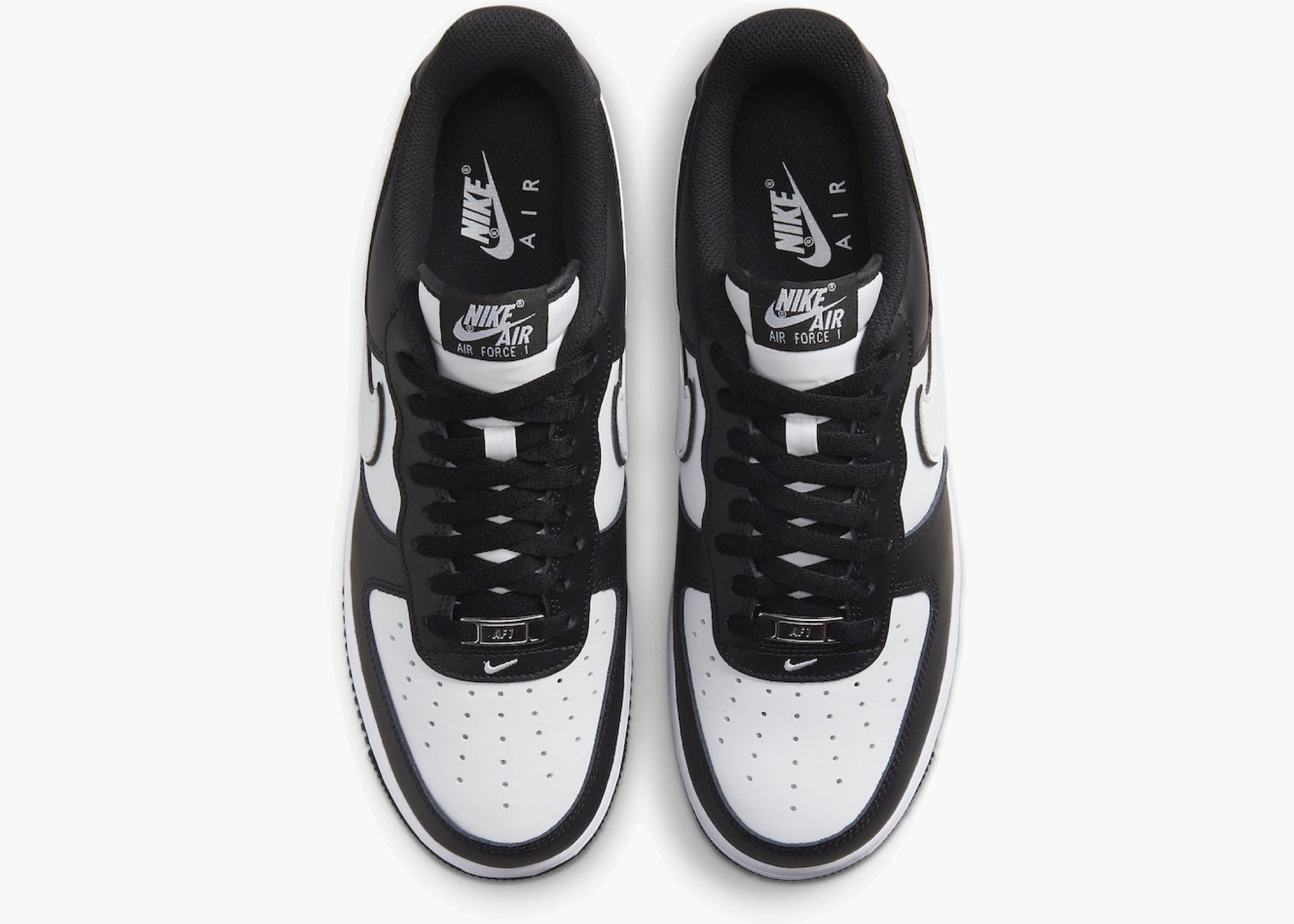 Nike Air Force 1 '07 Low White Swoosh Panda Hype Clothinga Limited Edition