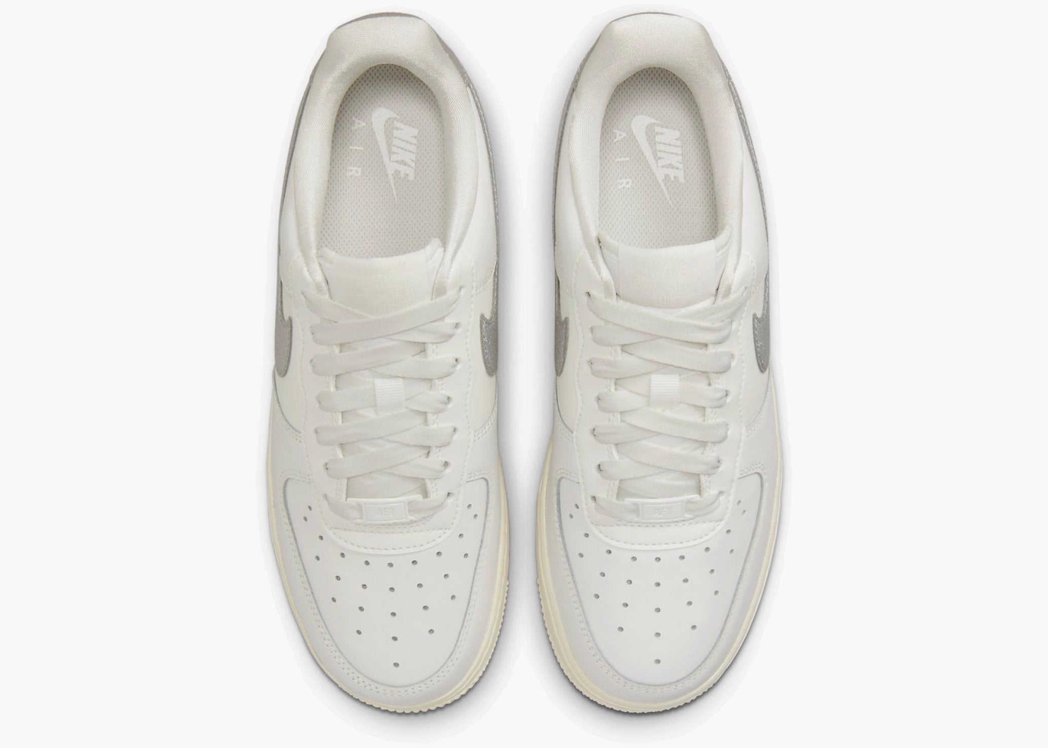 Nike Air Force 1 '07 Summit White Sail White Metallic Silver DQ7569-100 Hype Clothinga Limited Edition