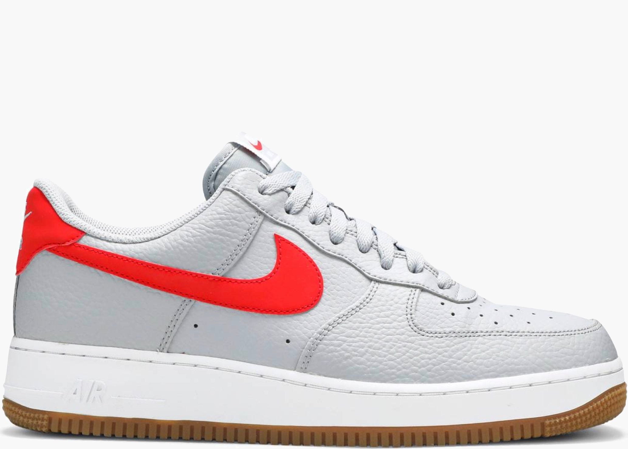 Nike Air Force 1 '07 Wolf Grey University Red CI0057-003 Hype Clothinga