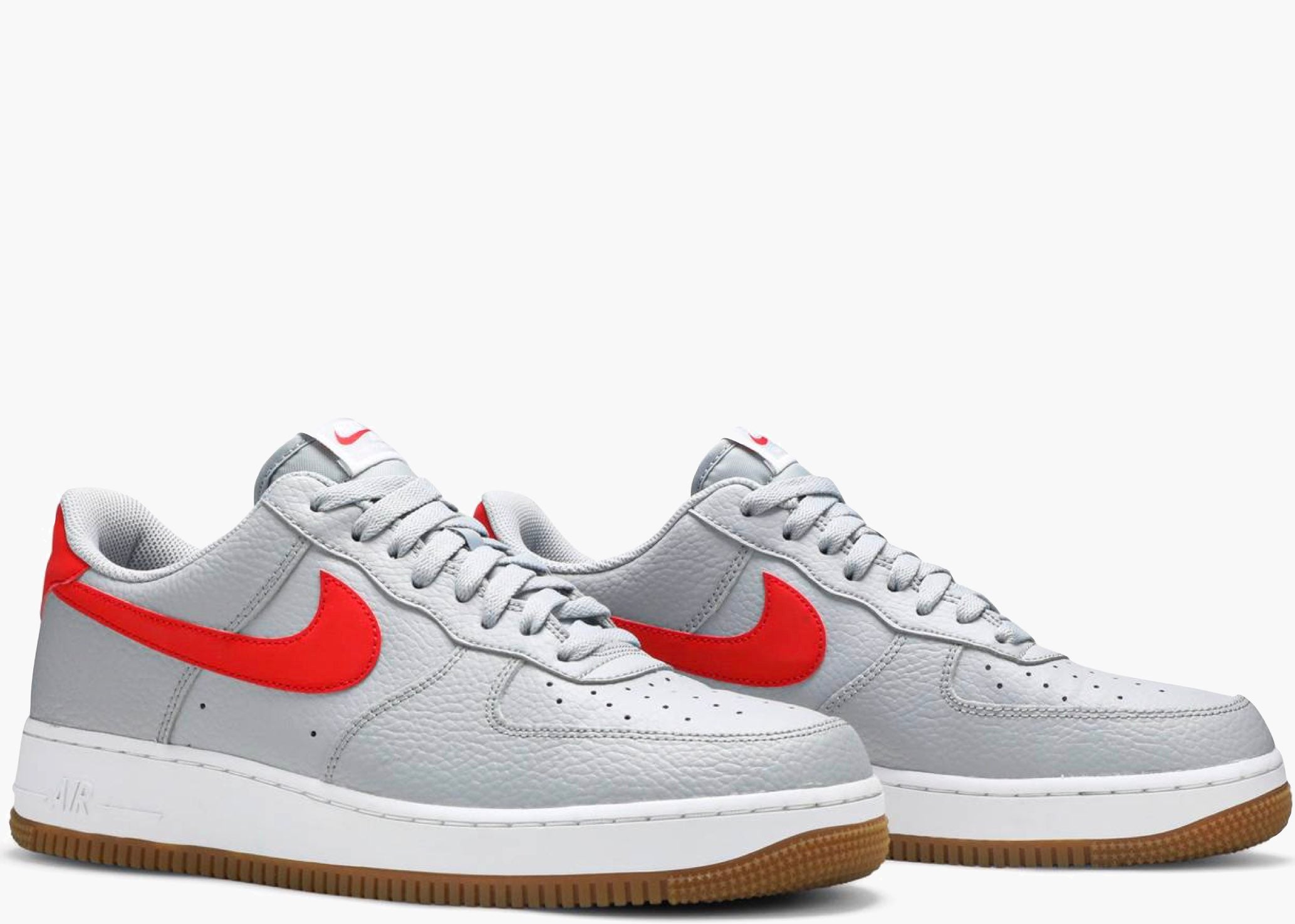 Nike Air Force 1 '07 Wolf Grey University Red CI0057-003 Hype Clothinga