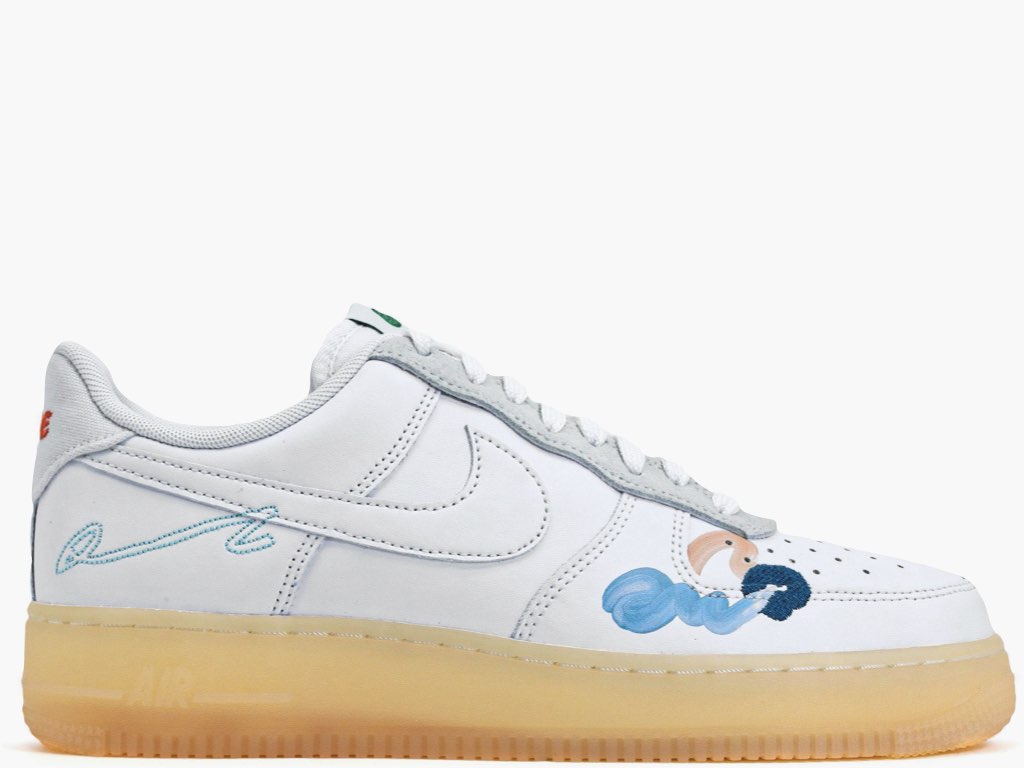 Nike Air Force 1 Flyleather Mayumi Yamase White DB3598-100 Hype Clothinga