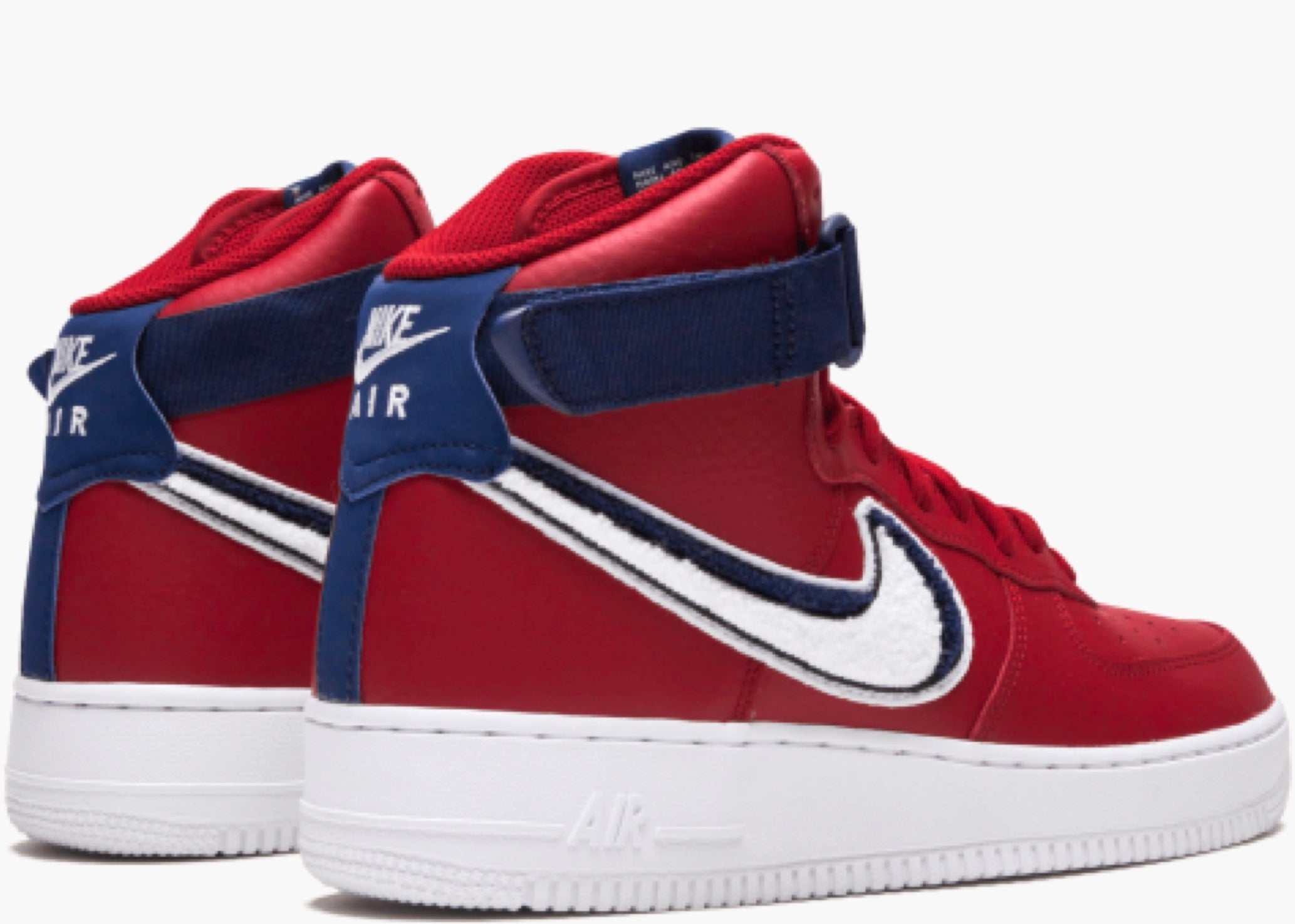 Nike Air Force 1 High 3d Chenille Swoosh 806403-603 Hype Clothinga