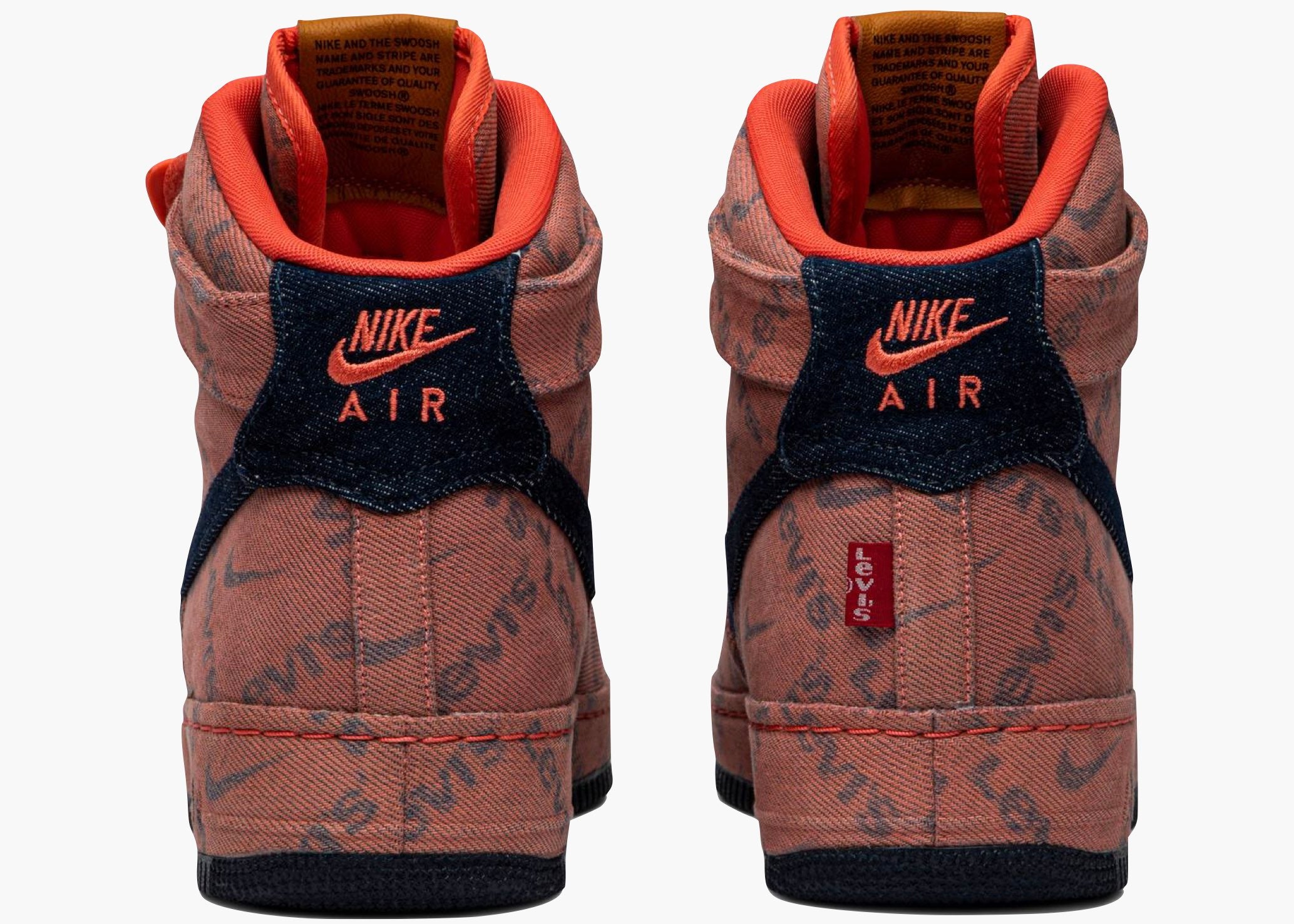 Nike Air Force 1 High Levi's Exclusive Denim CV0672-844 Hype Clothinga