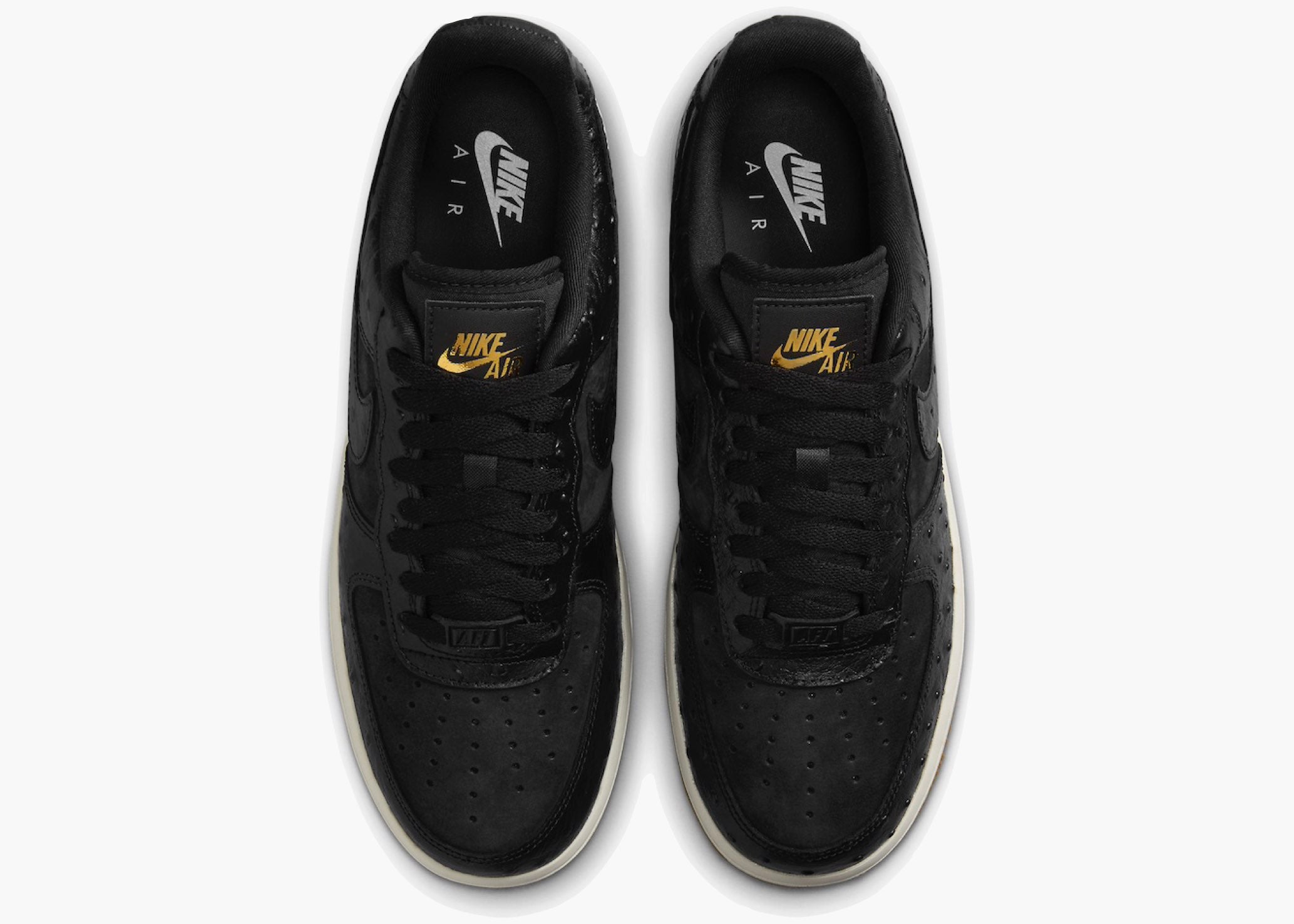 Nike Air Force 1 Low '07 Black Ostrich Gum (W) DZ2708-002 Hype Clothinga Limited Edition