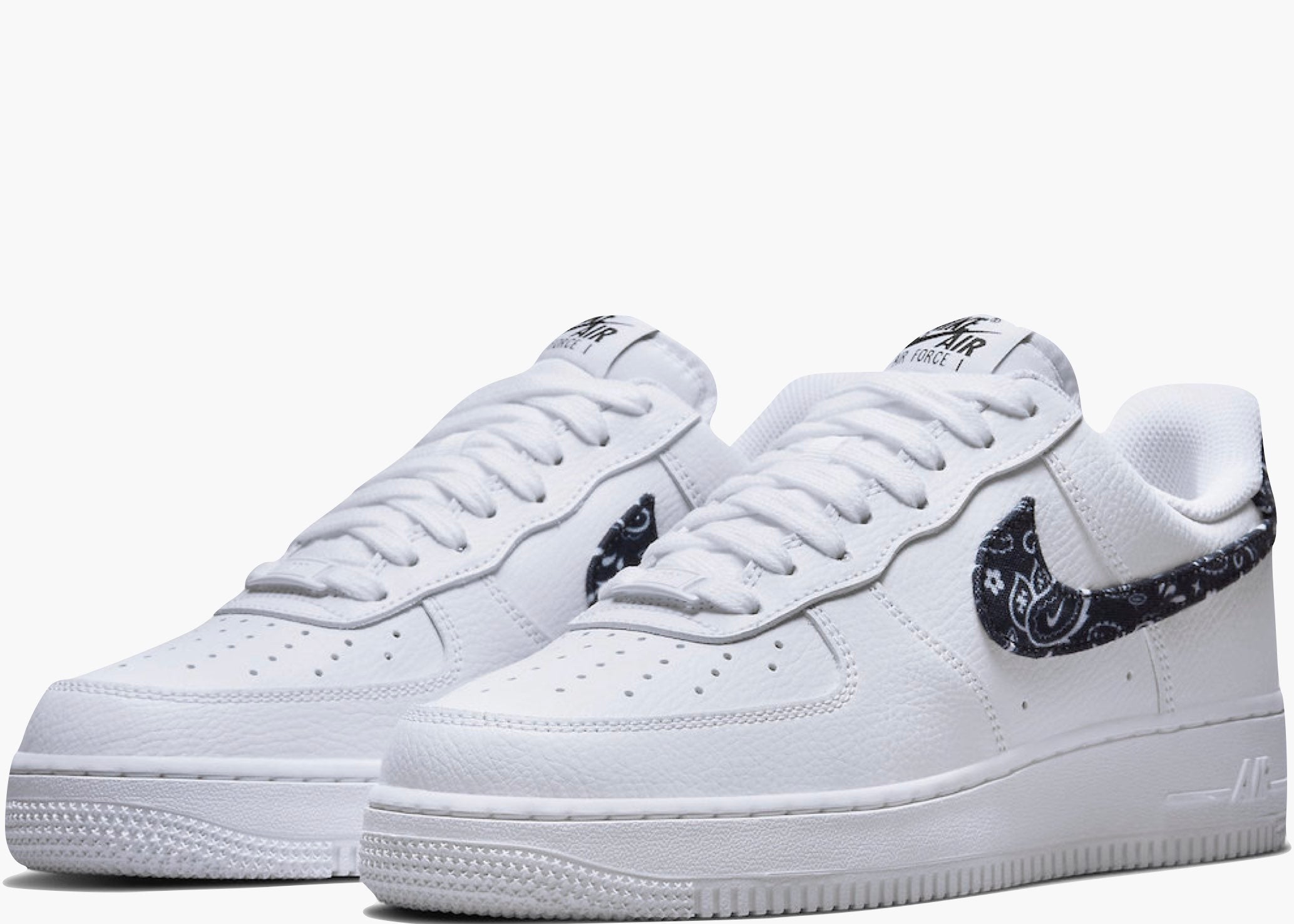Nike Air Force 1 Low '07 Essential White Black Paisley (W) Hype Clothinga Limited Edition