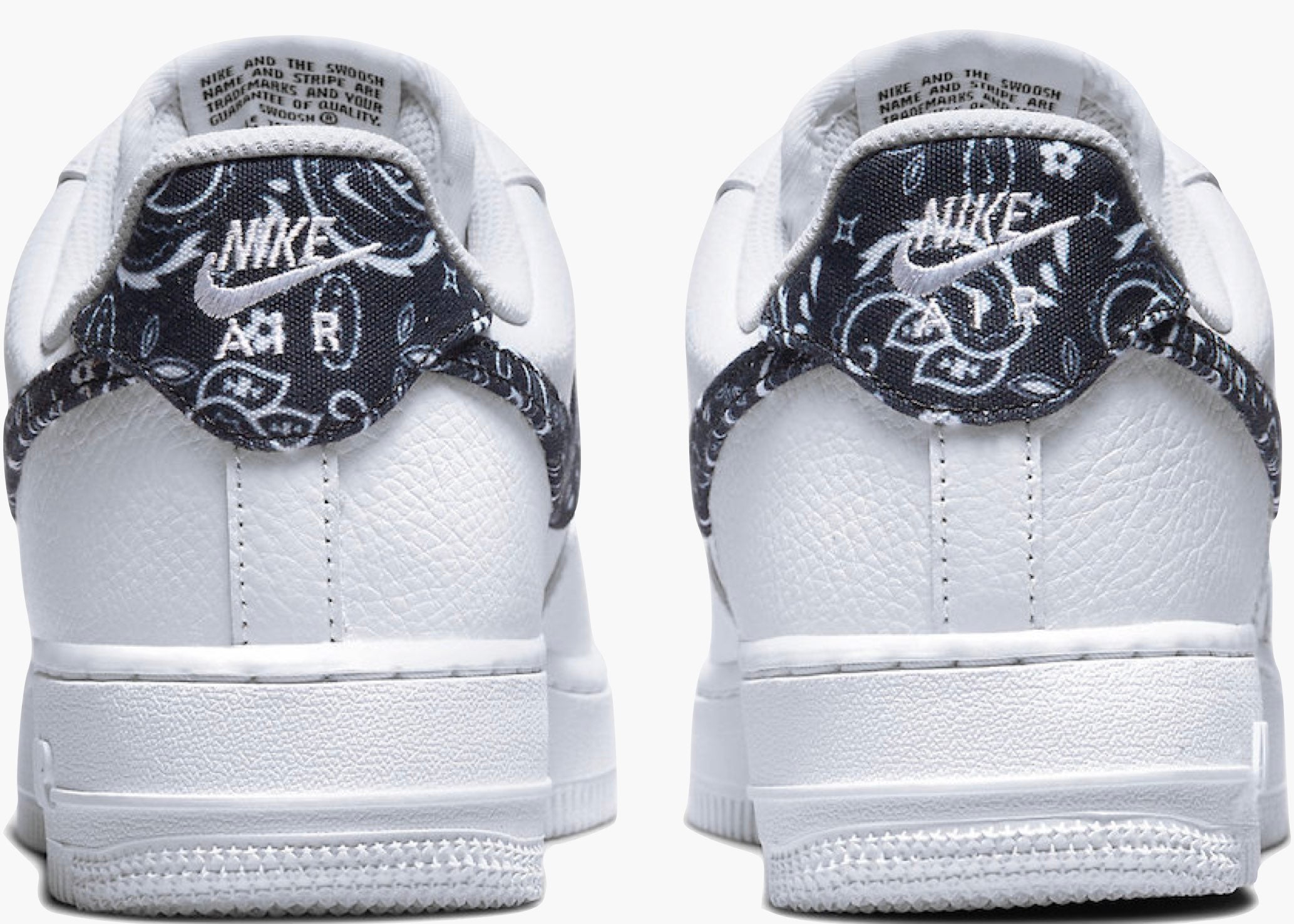 Nike Air Force 1 Low '07 Essential White Black Paisley (W) Hype Clothinga Limited Edition